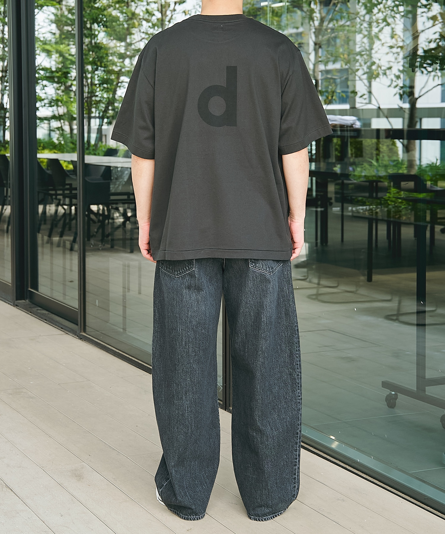 bd Print Tee WIDE blurhms