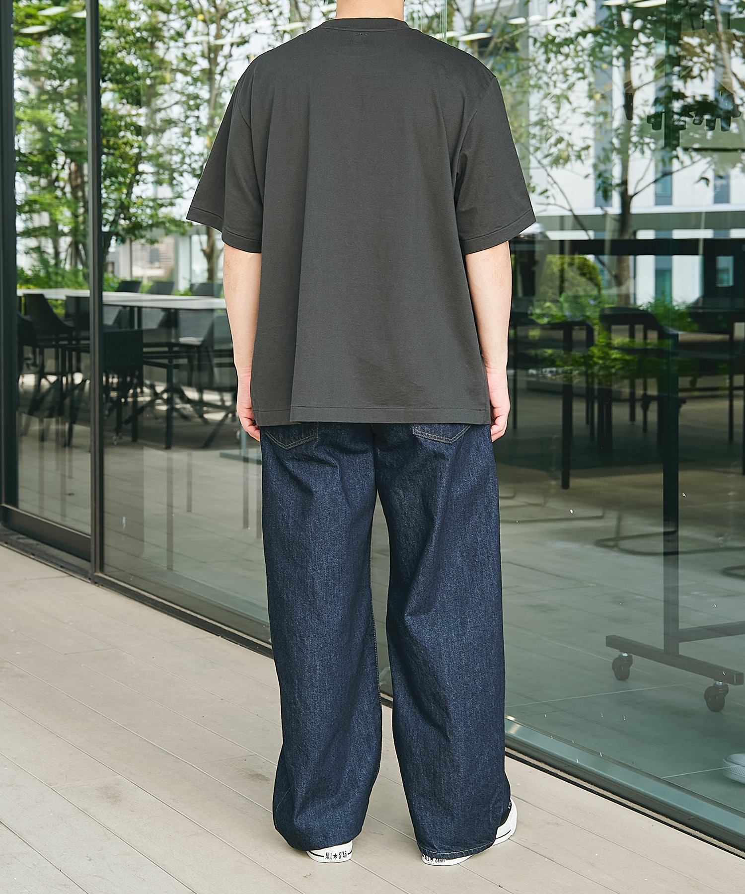 b Patch Tee WIDE blurhms