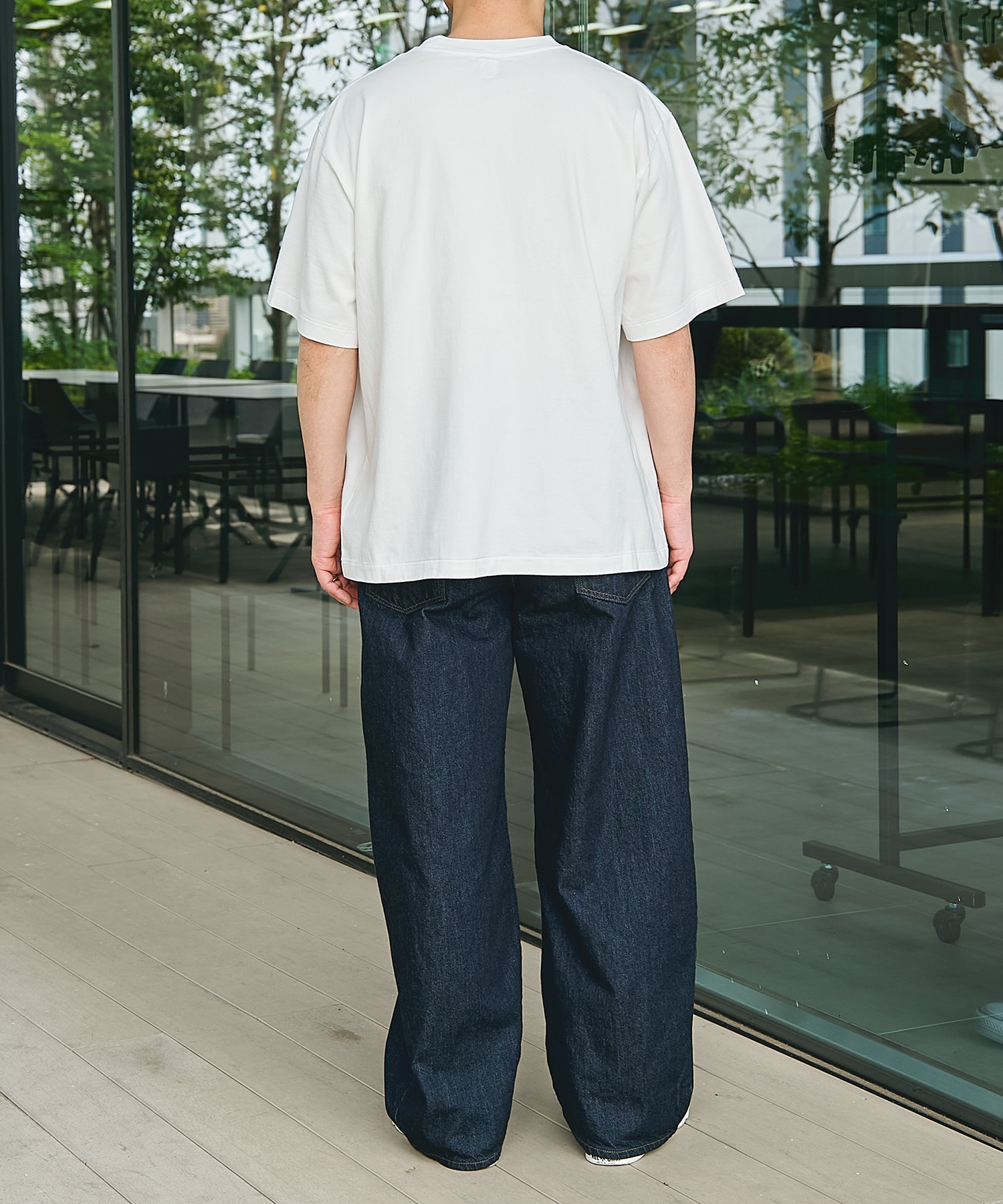 NEBRASKA Print Tee WIDE blurhms