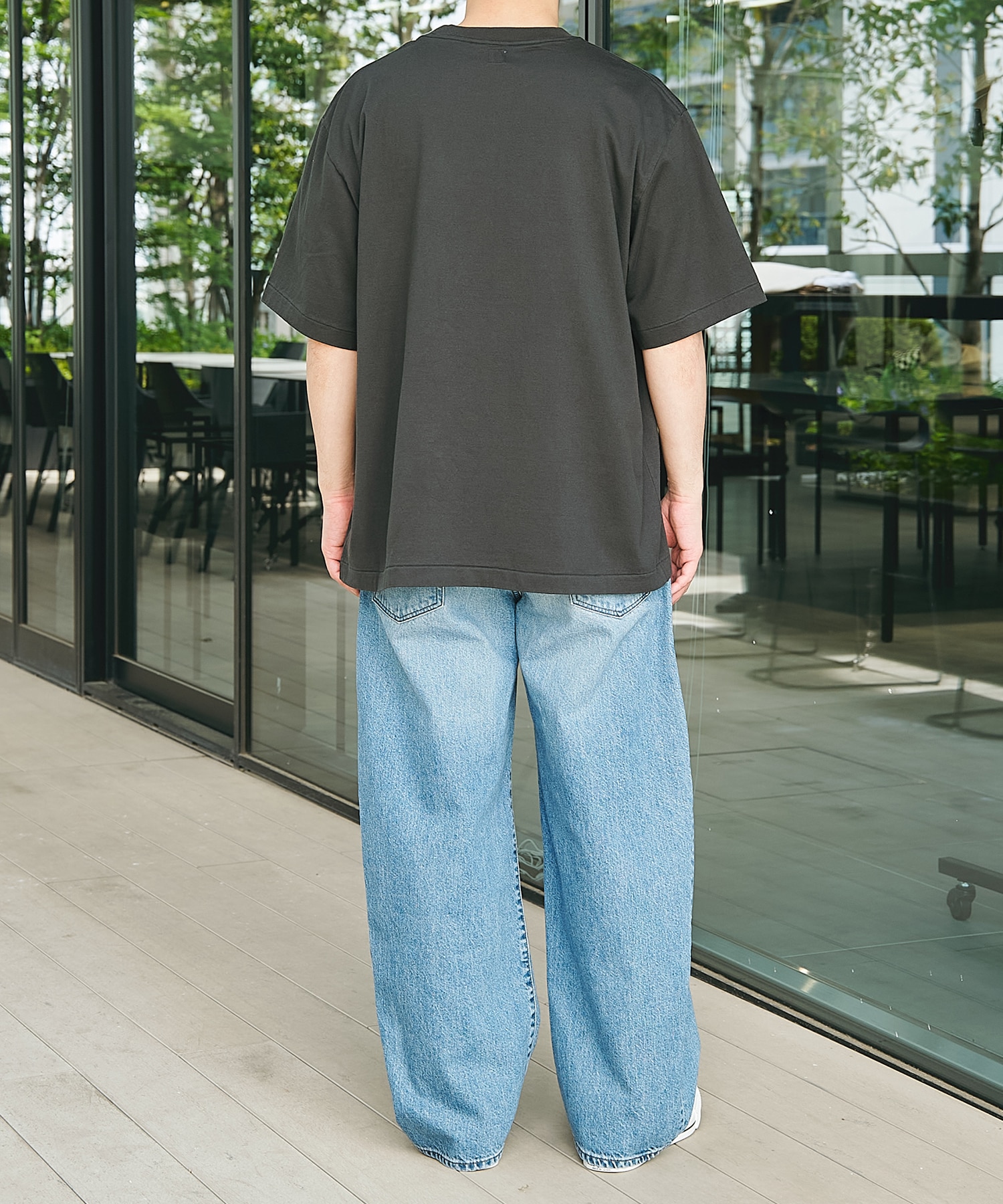NEBRASKA Print Tee WIDE blurhms