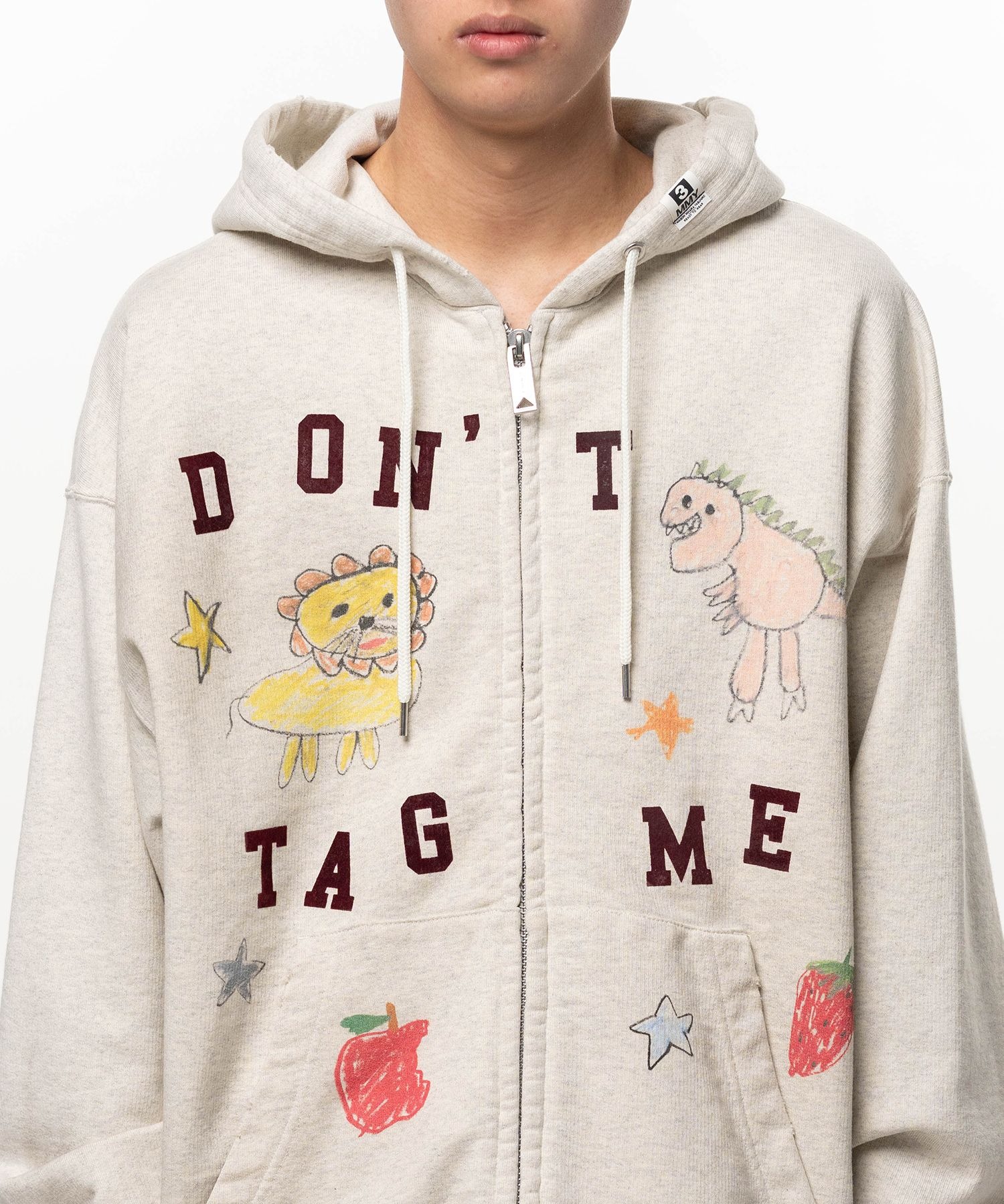 KIDS DOODLE SWEAT PARKA Maison MIHARA YASUHIRO