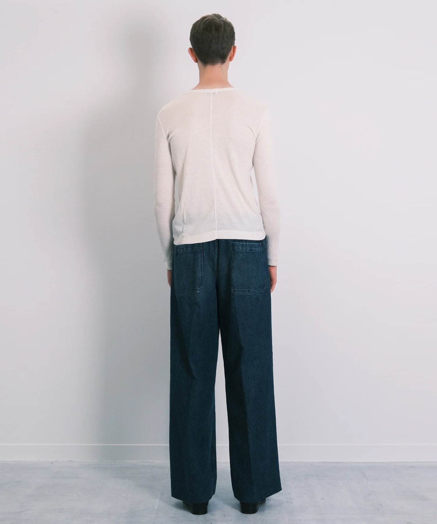 THE WIDE JEAN TROUSERS TANAKA