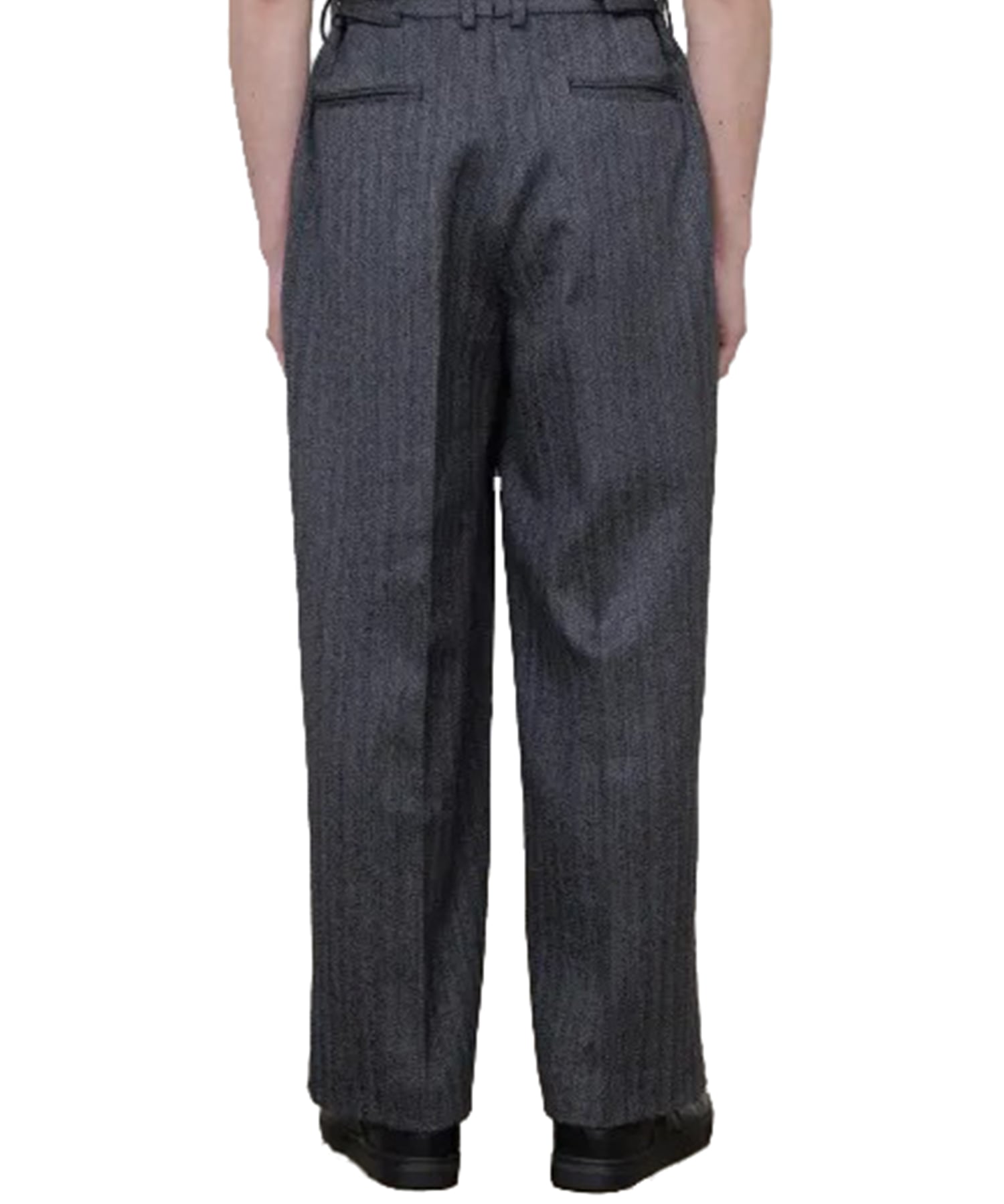 SINGLE PLEAT WIDE TROUSERS MARKAWARE/marka