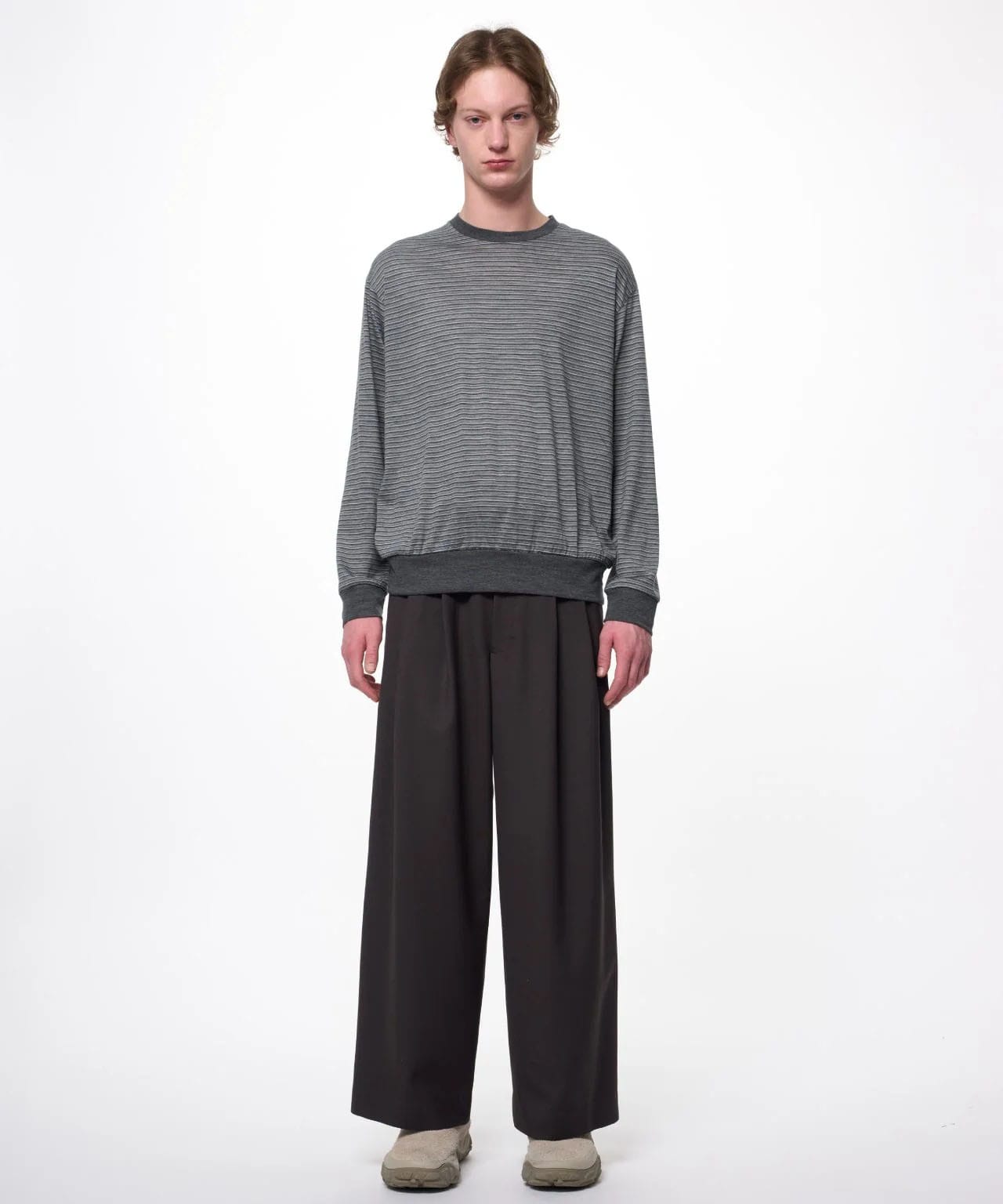 DOUBLE PLEATED BAGGY TROUSERS MARKAWARE/marka