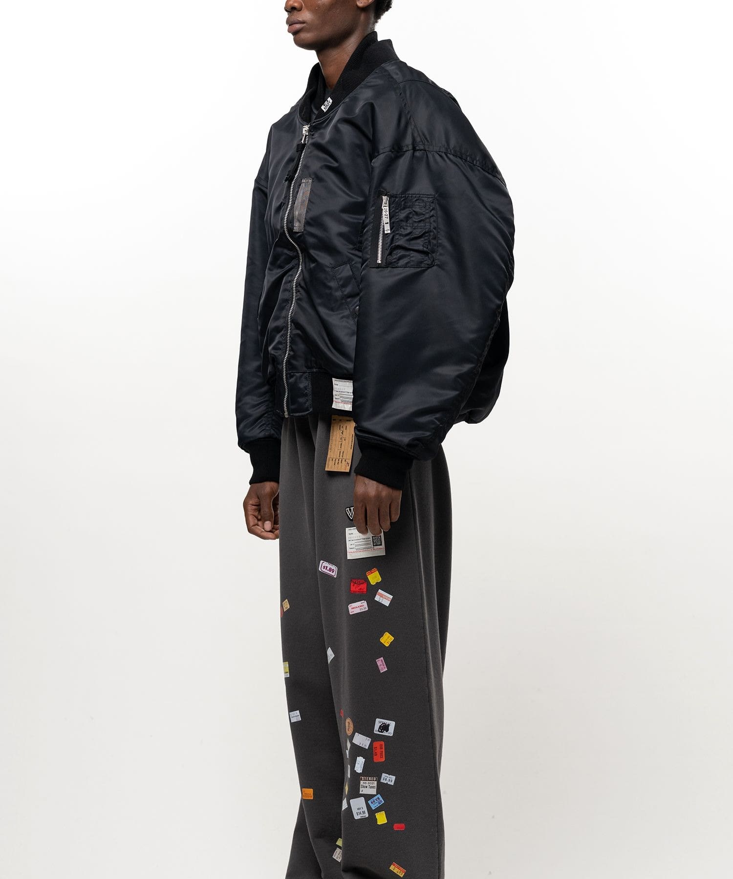 LAYERED BOMBER JACKET Maison MIHARA YASUHIRO