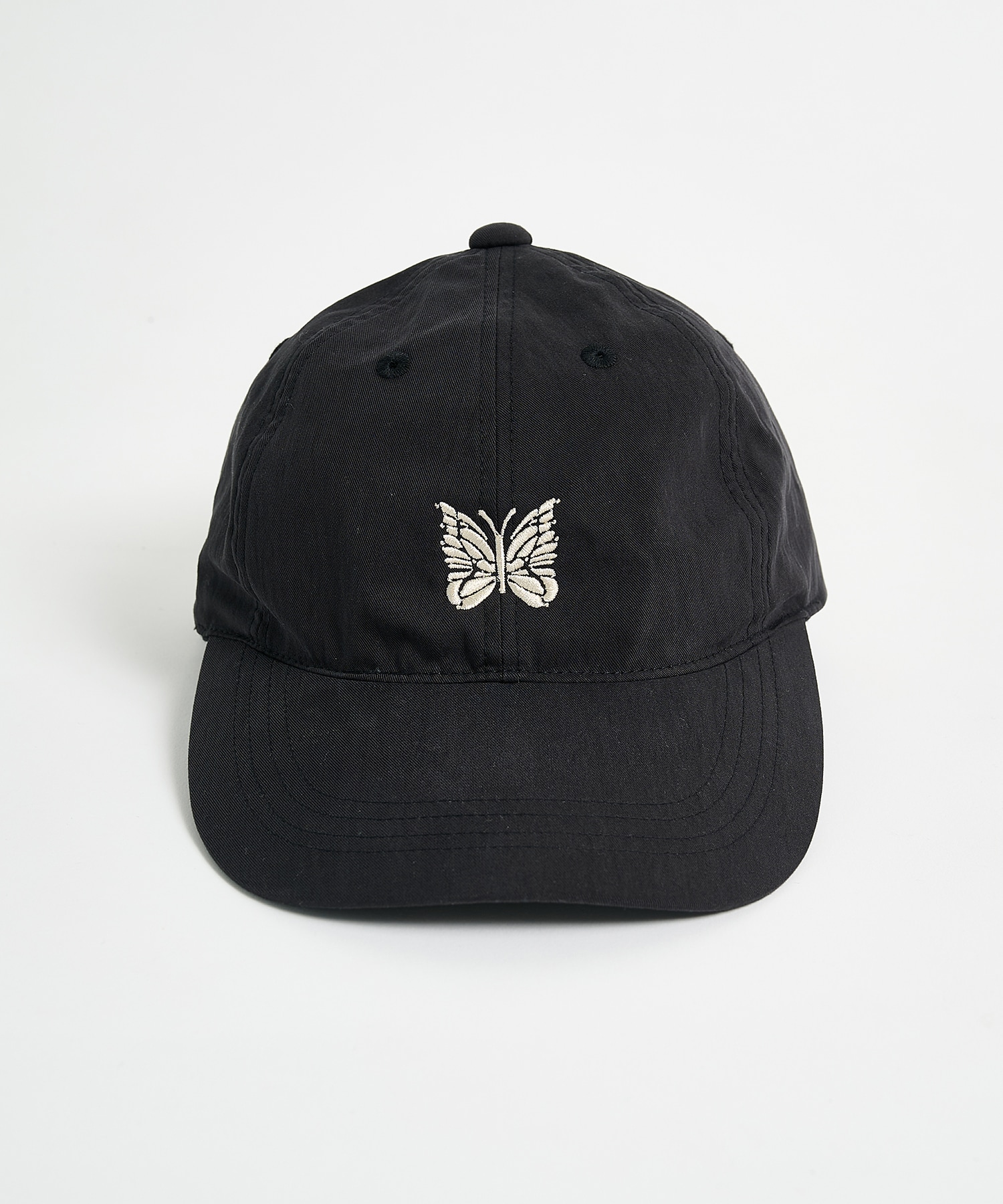 別注 Nylon Cap - Papillon Embroidery IVORY NEEDLES