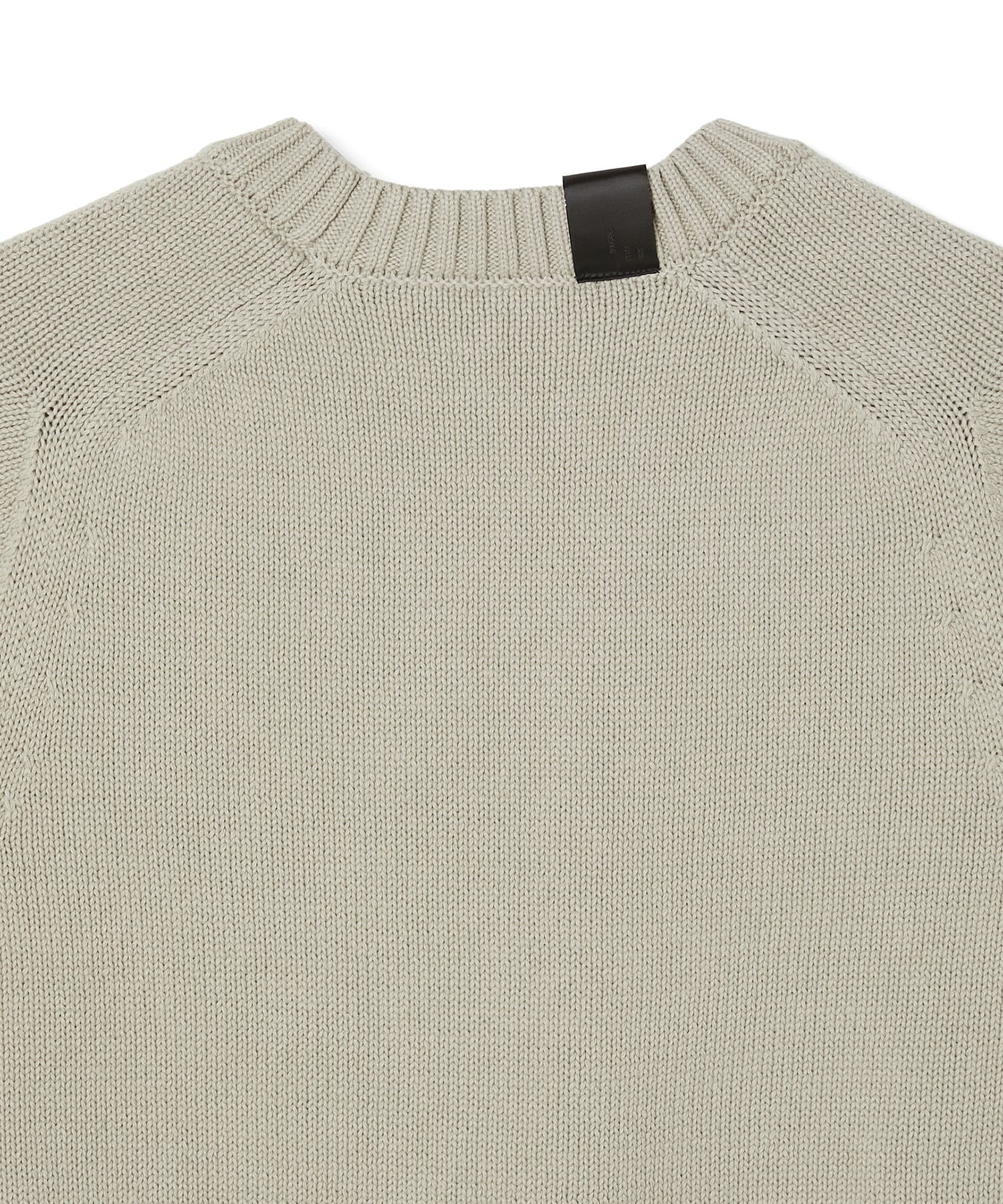 2262-KT23-033 / RAGLAN SLEEVE KNIT N.HOOLYWOOD