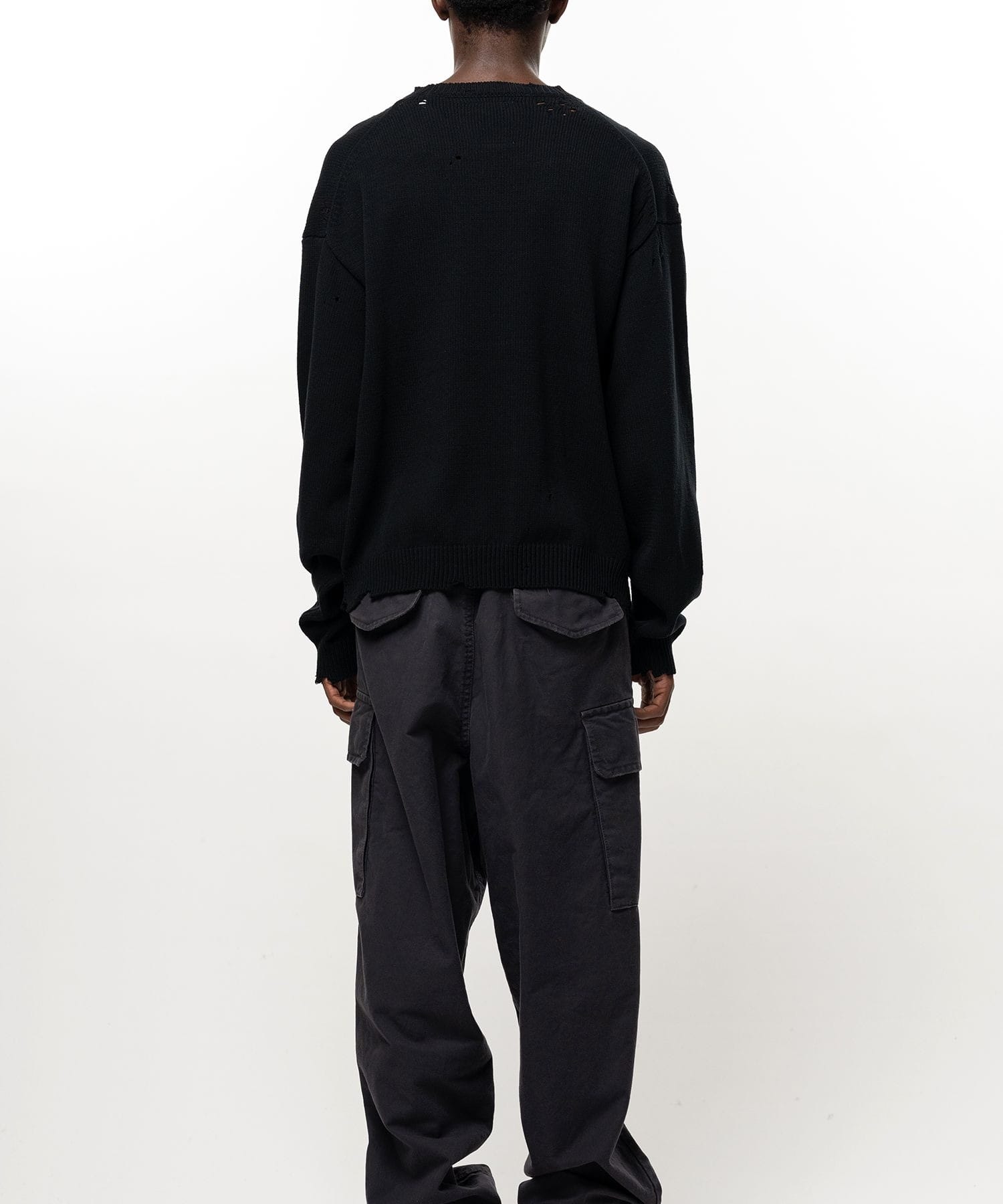 LETTERED KNIT PULLOVER Maison MIHARA YASUHIRO