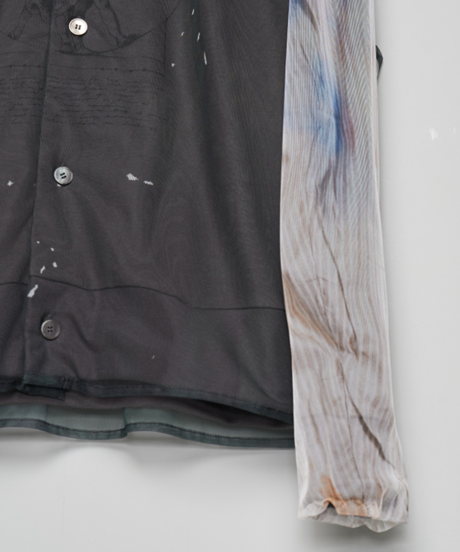 ANGEL DIAGRAM LAYERED CARDIGAN MASU