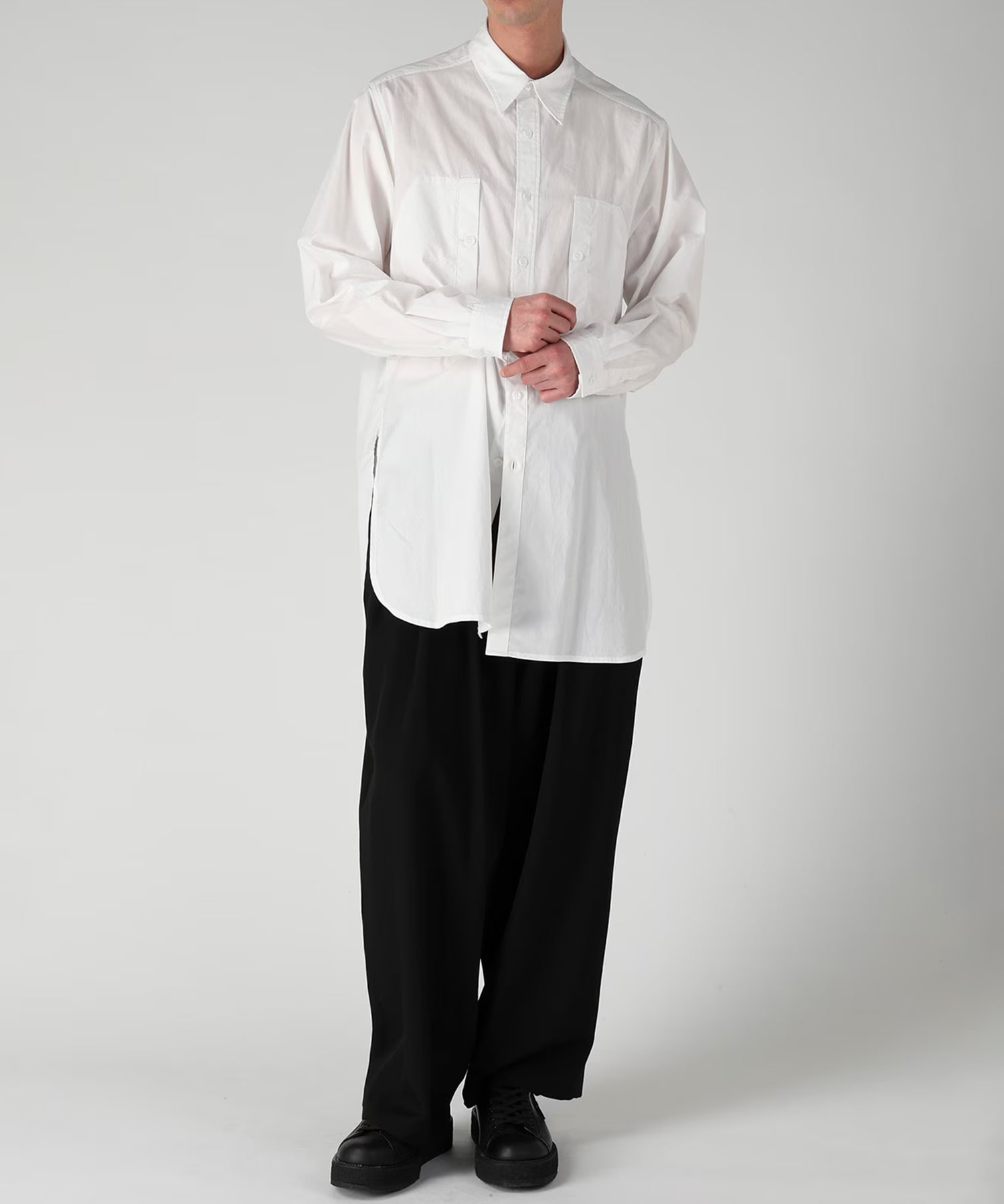 HW-P07-100 12本タックPT Yohji Yamamoto