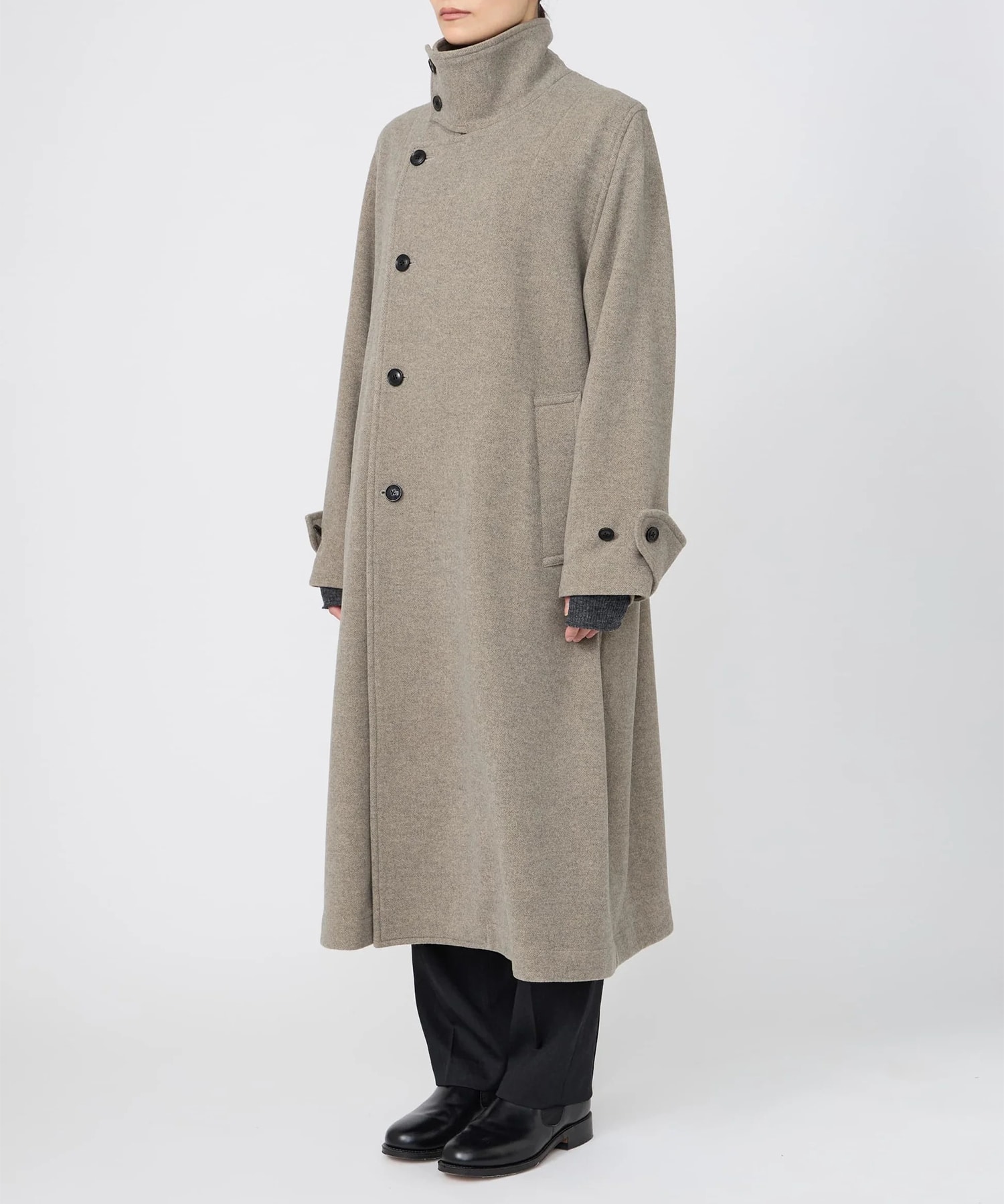 STAND-COLLAR COAT IRENISA
