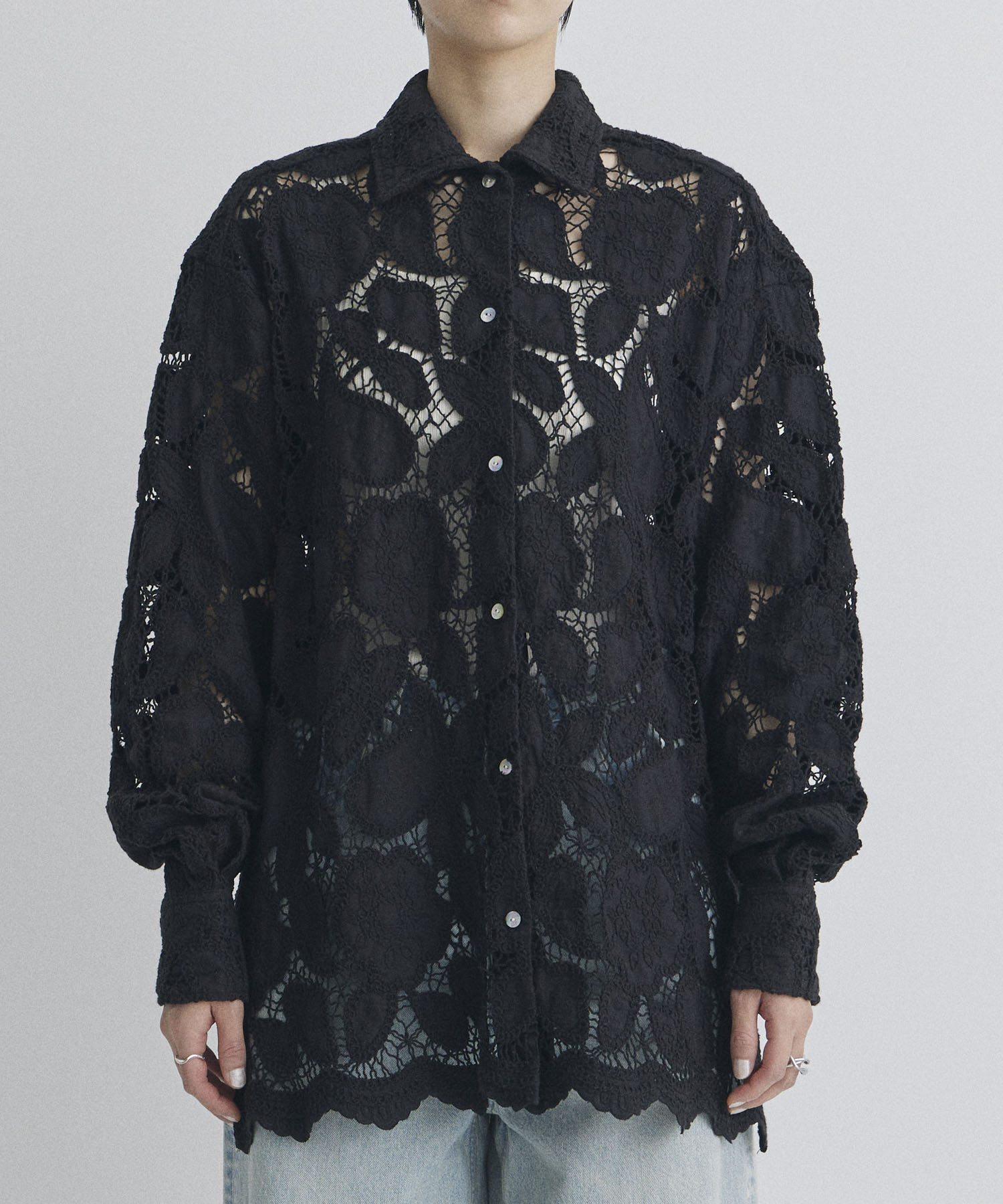 VINTAGE LIKE CODE LACE SHIRT AMERI
