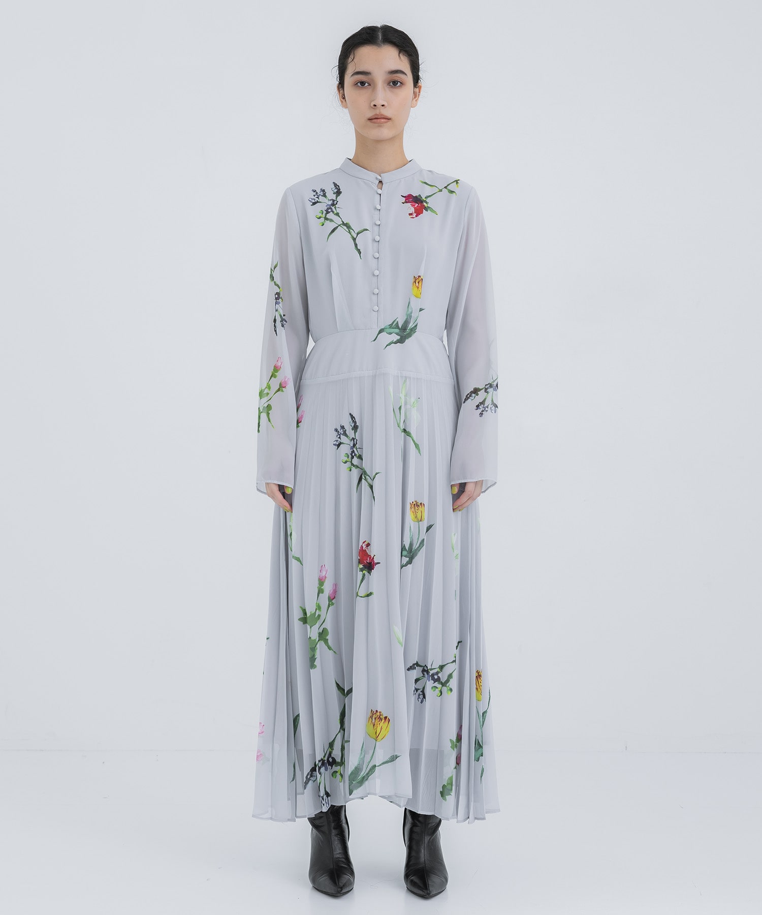 別注SOFIA PLEATS DRESS AMERI