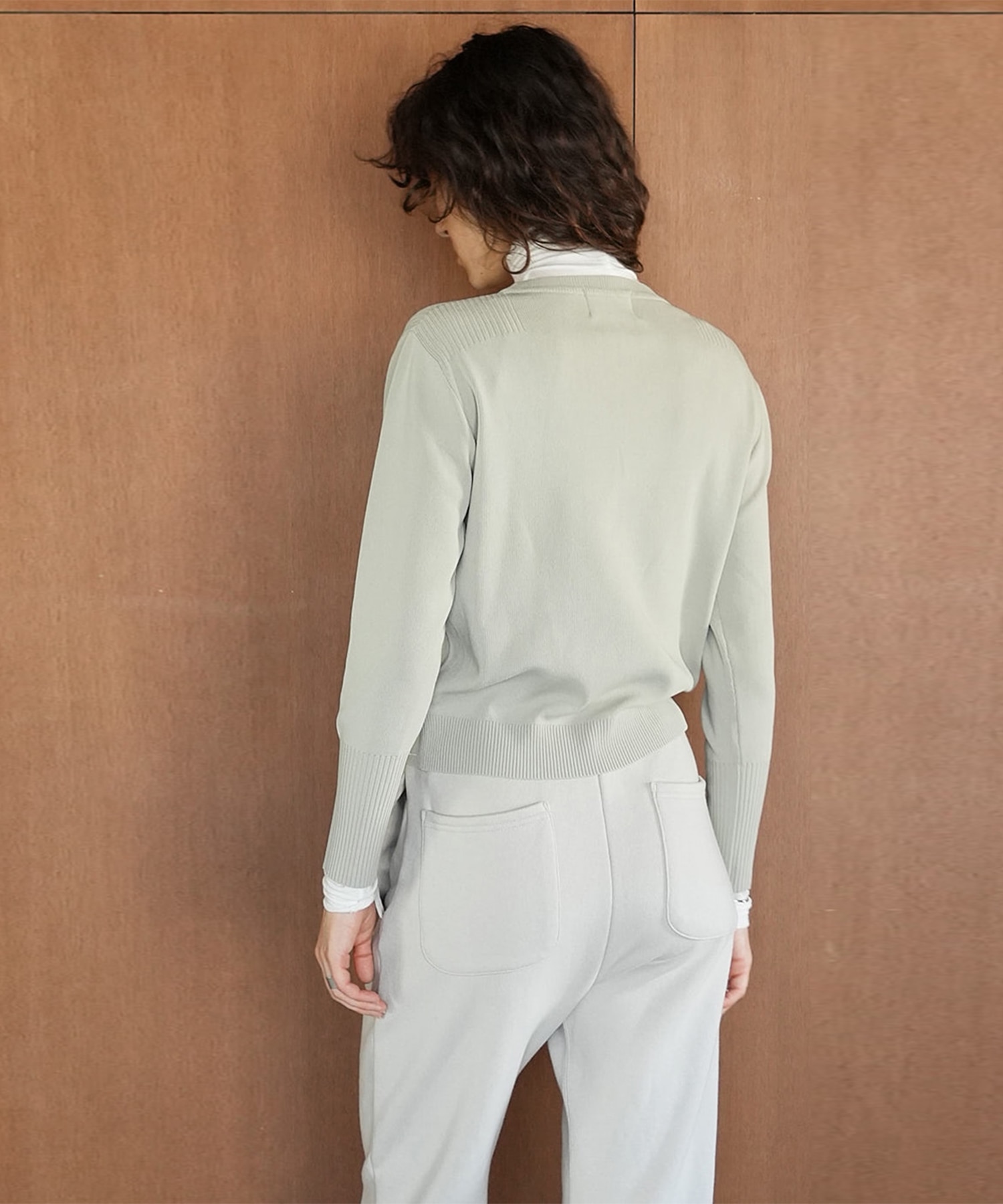 BASIC COMPACT KNIT TOPS CLANE