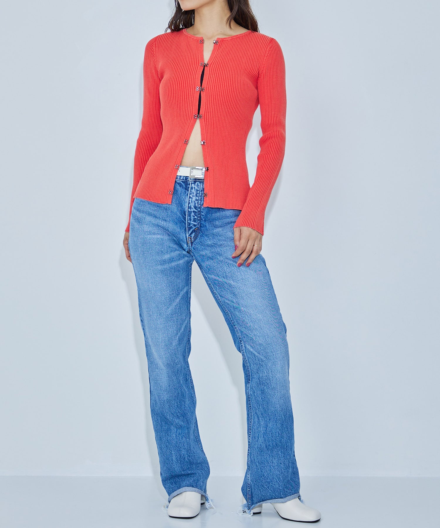 Hock Detail Knit Cardigan STUDIOUS