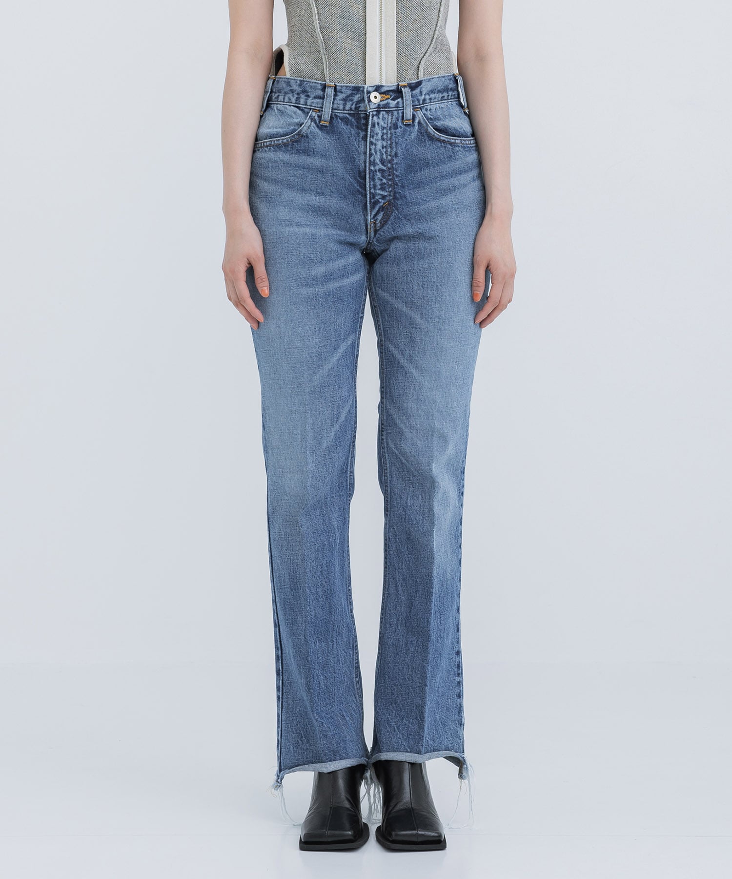 002 Flare Denim INSCRIRE