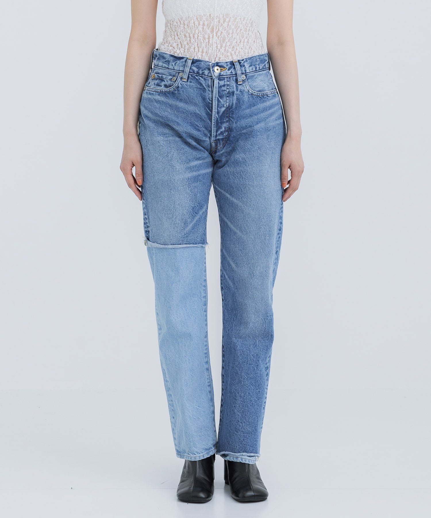 Straight Layered Denim INSCRIRE