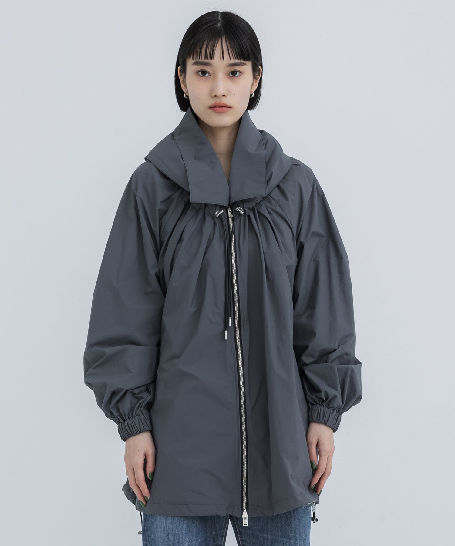 NYLON HOODIE BLOUSON CINOH