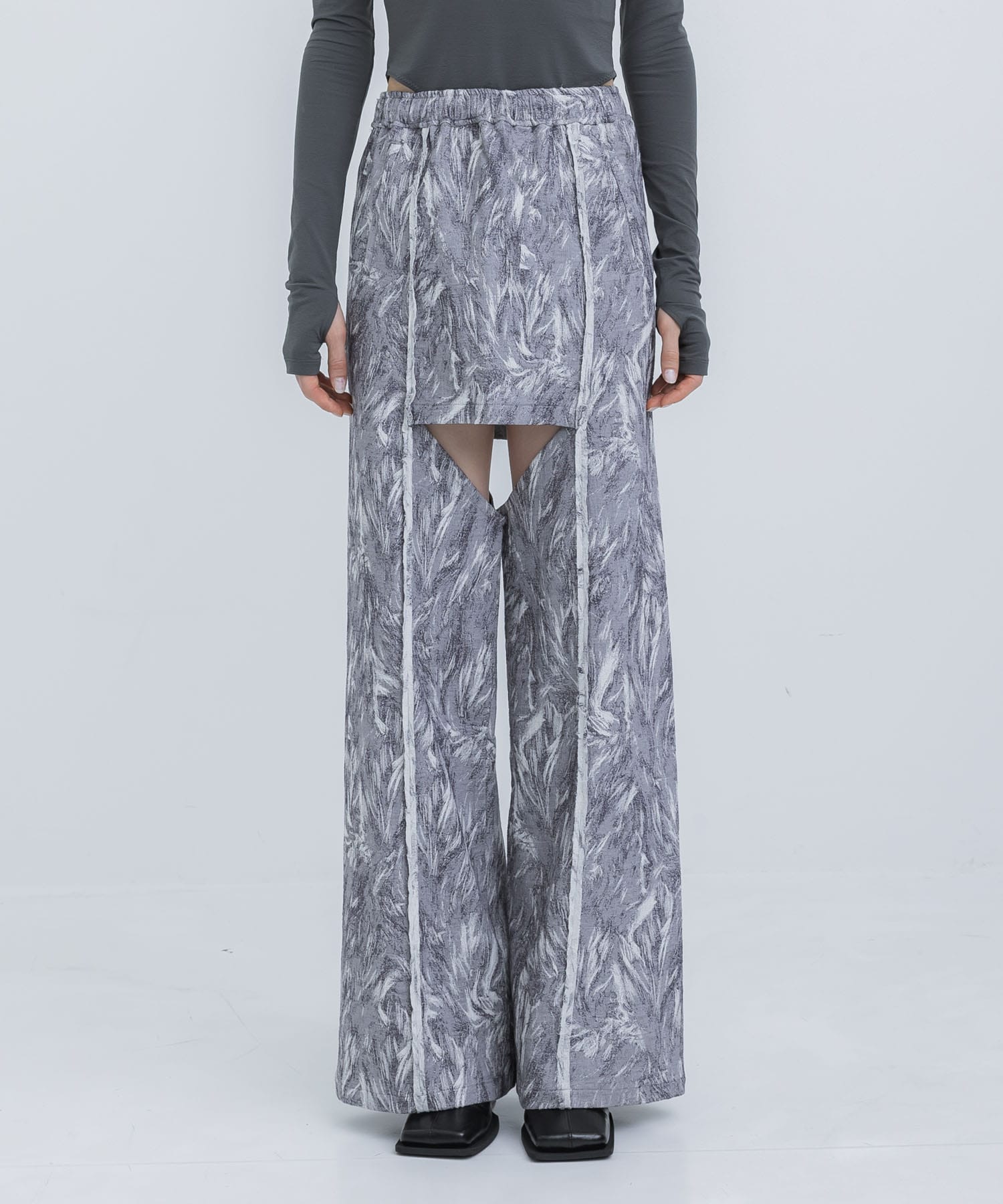 STRETCH JACQUARD DOCKING PANTS JOHN LAWRENCE SULLIVAN