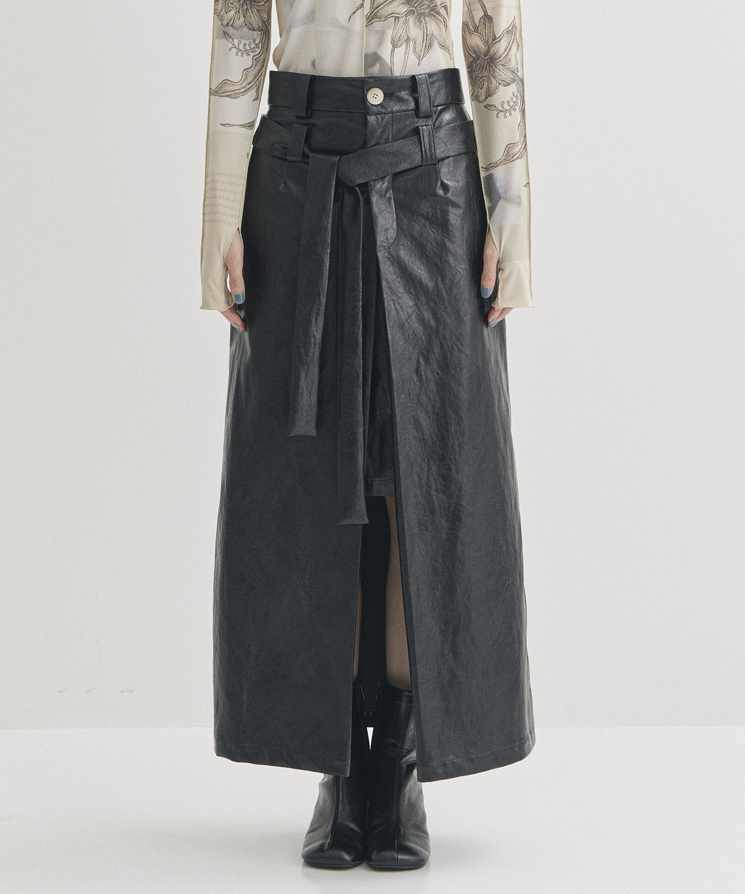 2way Silhouette Skirt STUDIOUS
