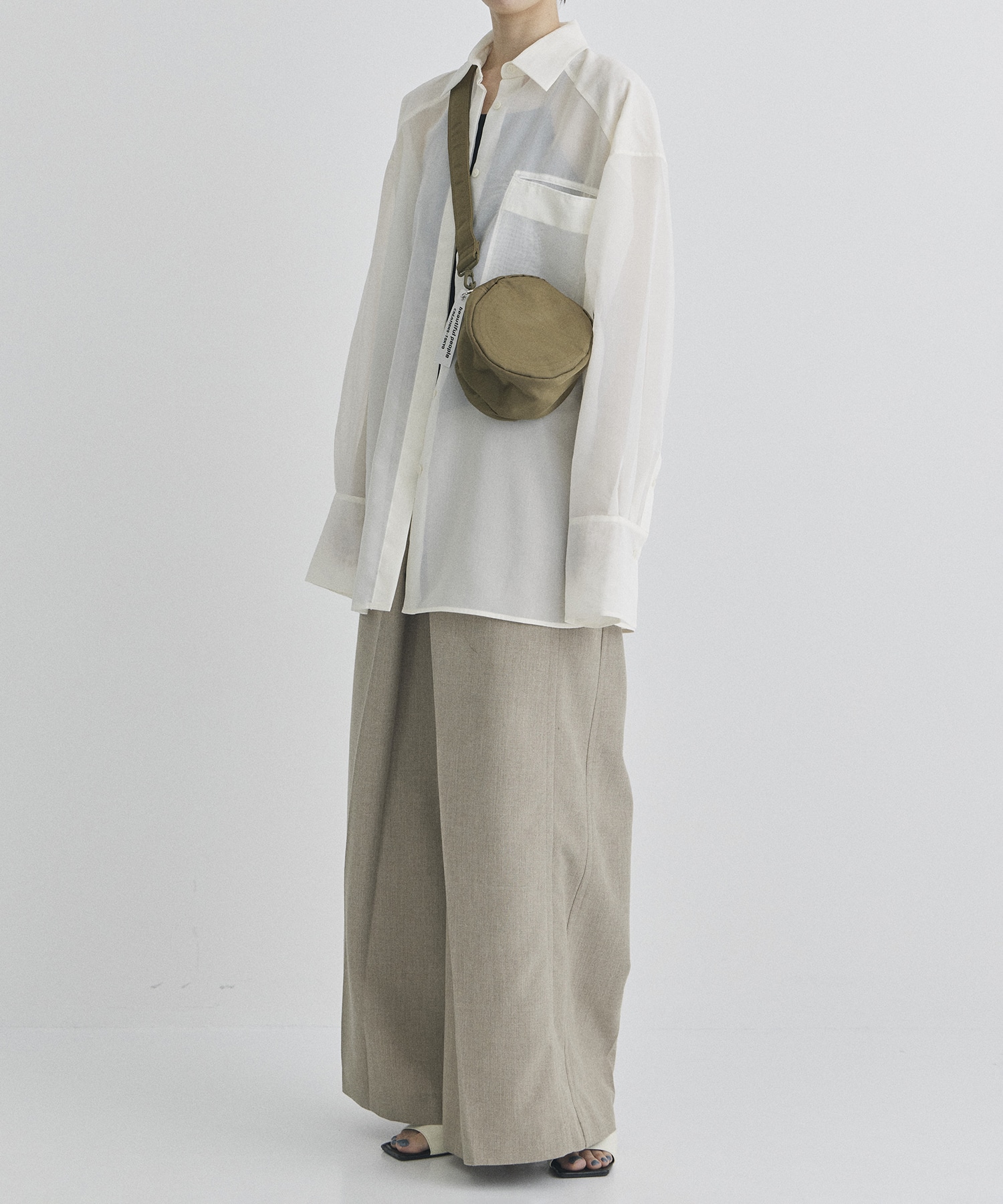 POTRxbp shoulder bag in nylon twill beautiful people