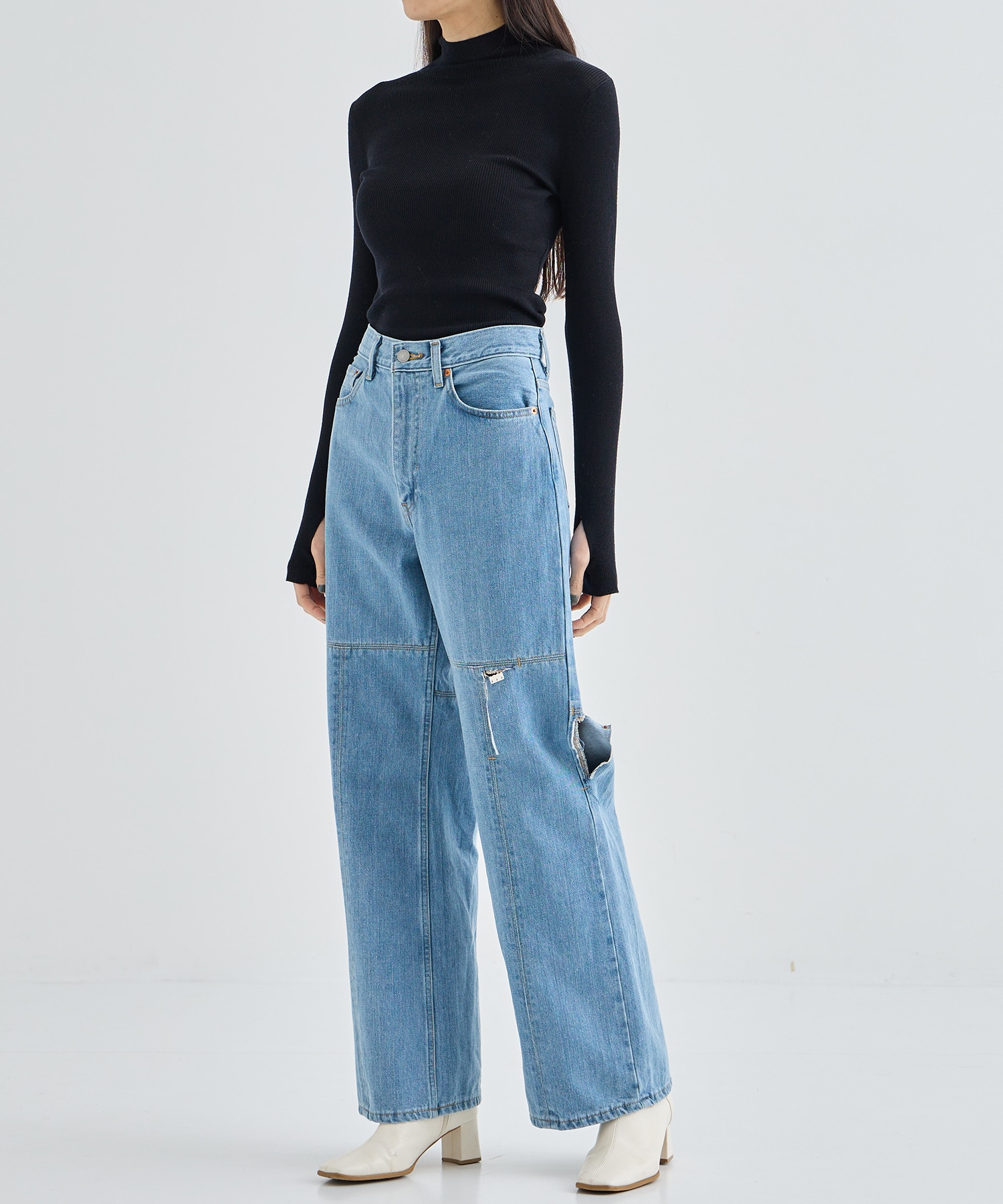 別注DENIM PANTS kotohayokozawa