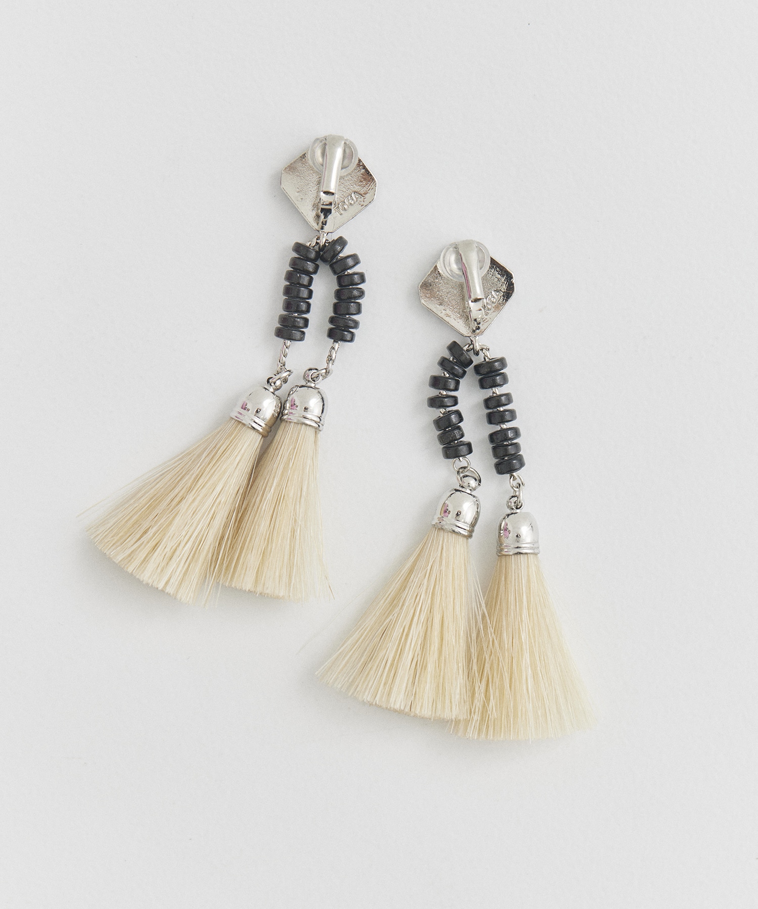 Double fringe earrings TOGA
