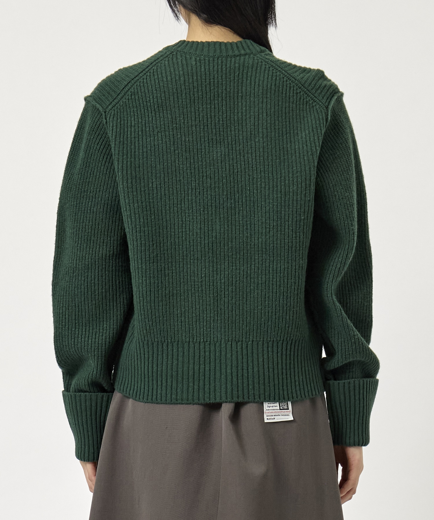 Wool knit zip cardigan TOGA