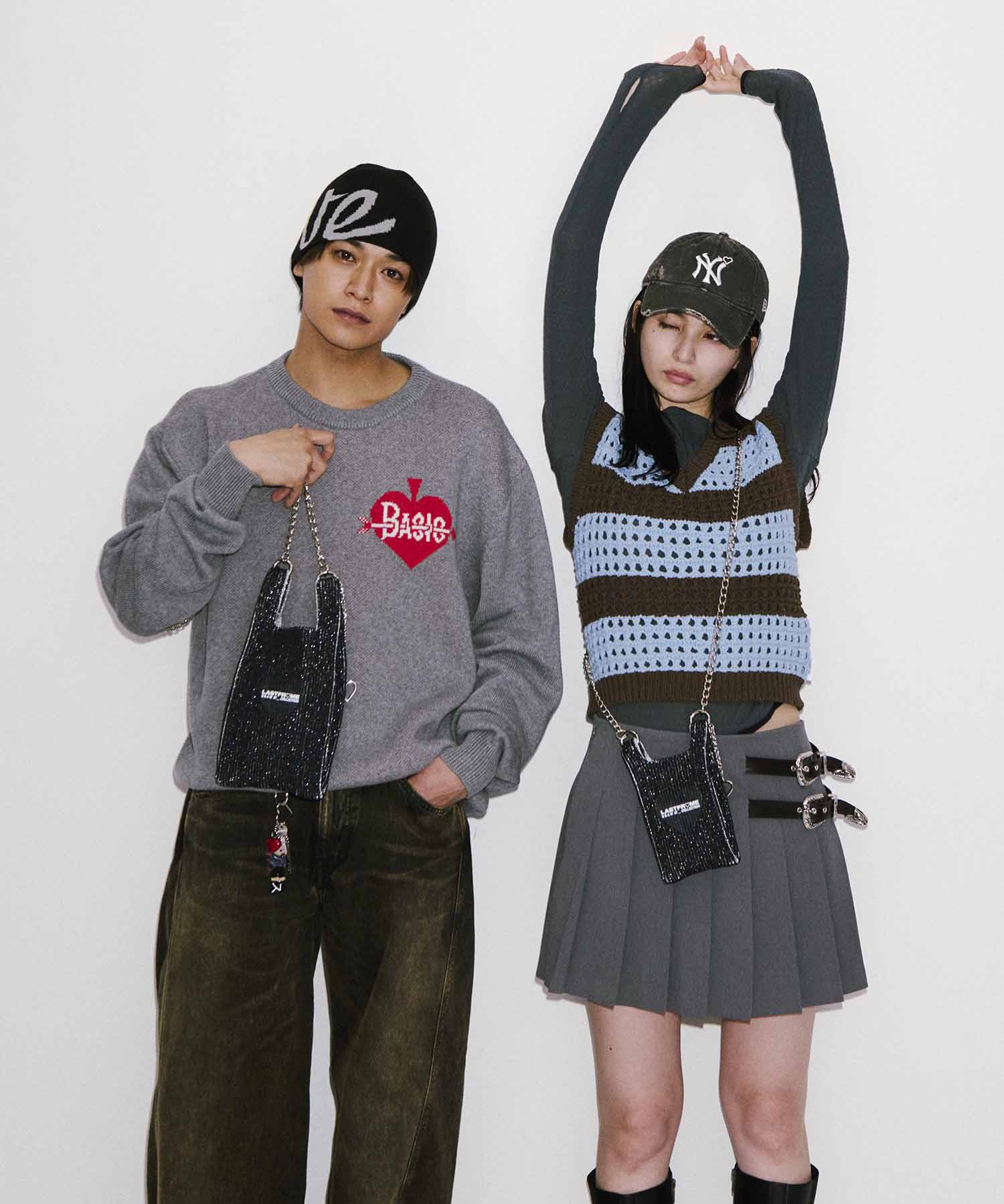 別注LASTFRAME×BASICKS　KIRAKIRA BAG MICRO LASTFRAME