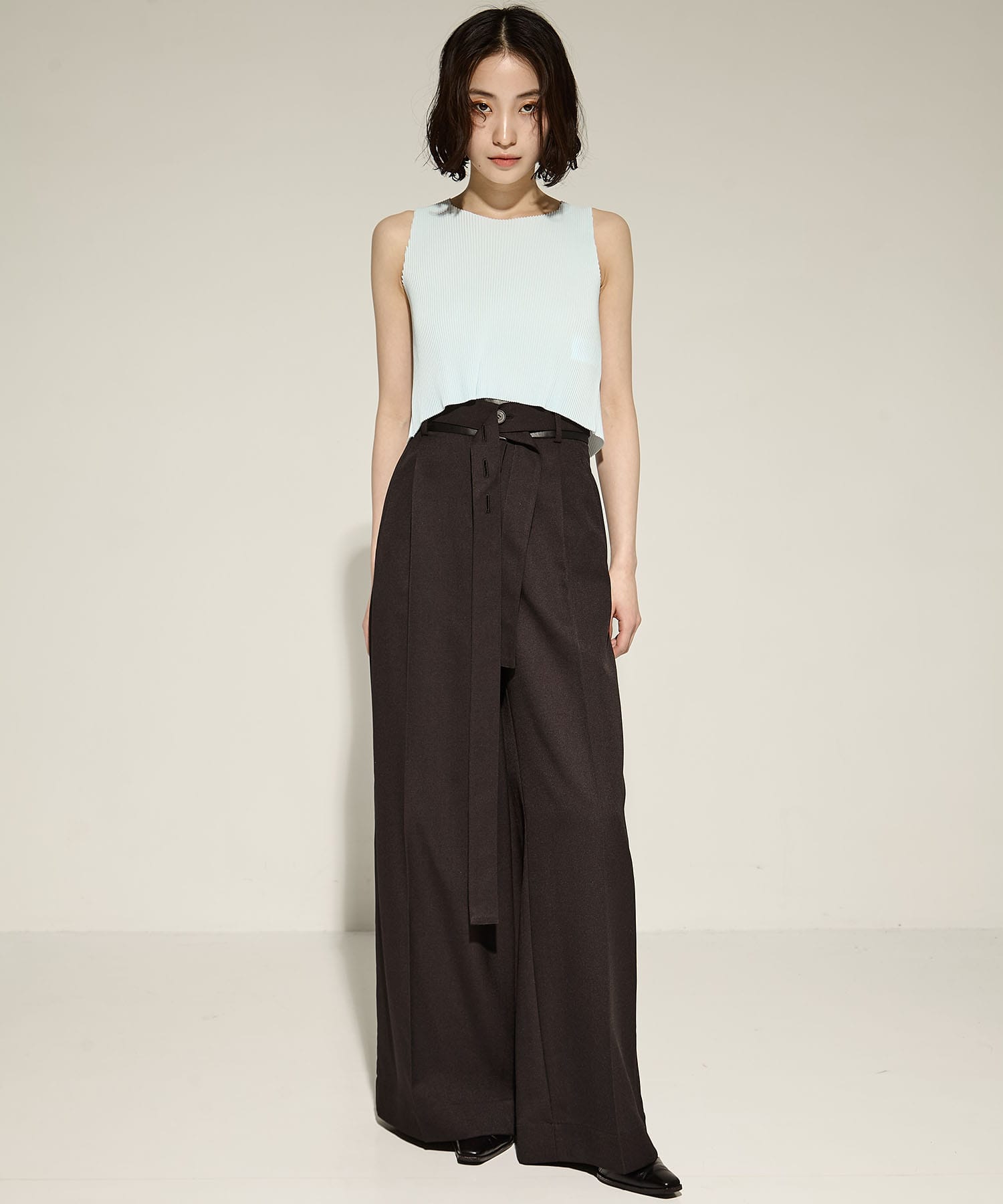 SHEER LAYERED LONG SLEEVE TOP kotohayokozawa