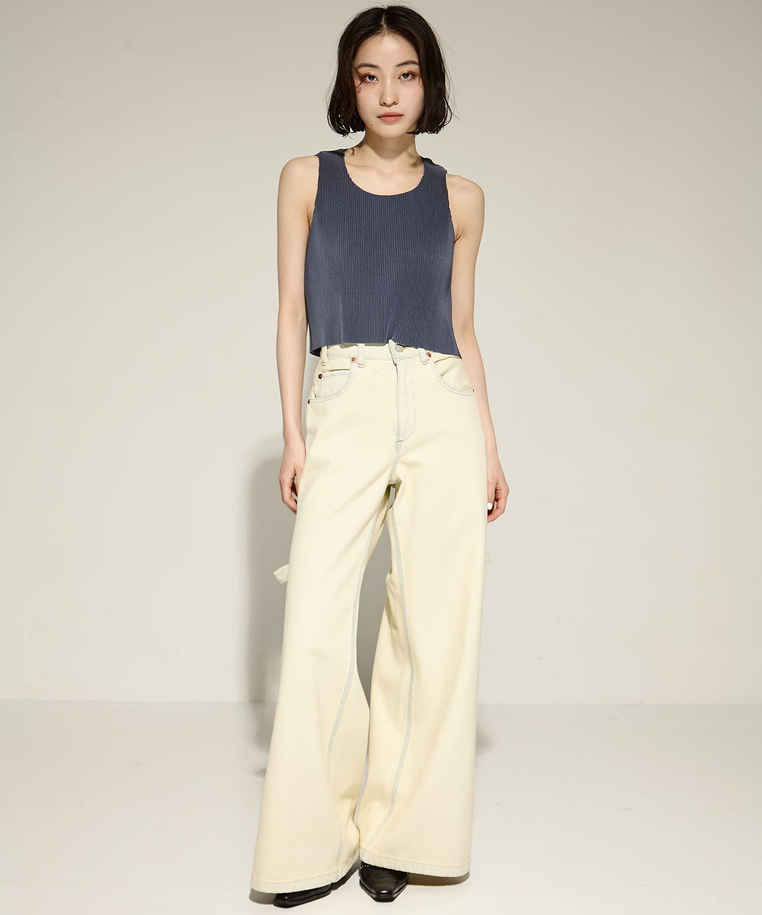 SHEER LAYERED LONG SLEEVE TOP kotohayokozawa