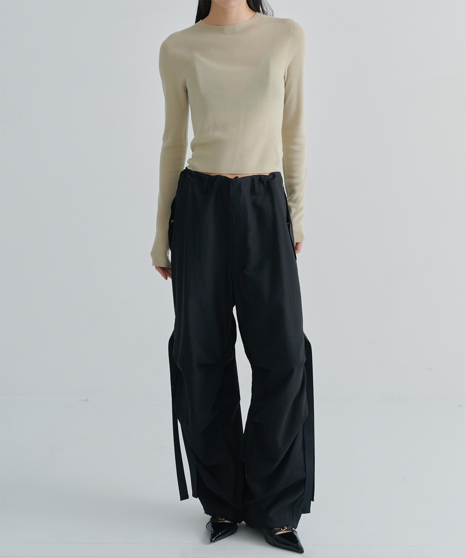 Wo/Ny poplin parachute pants 08sircus