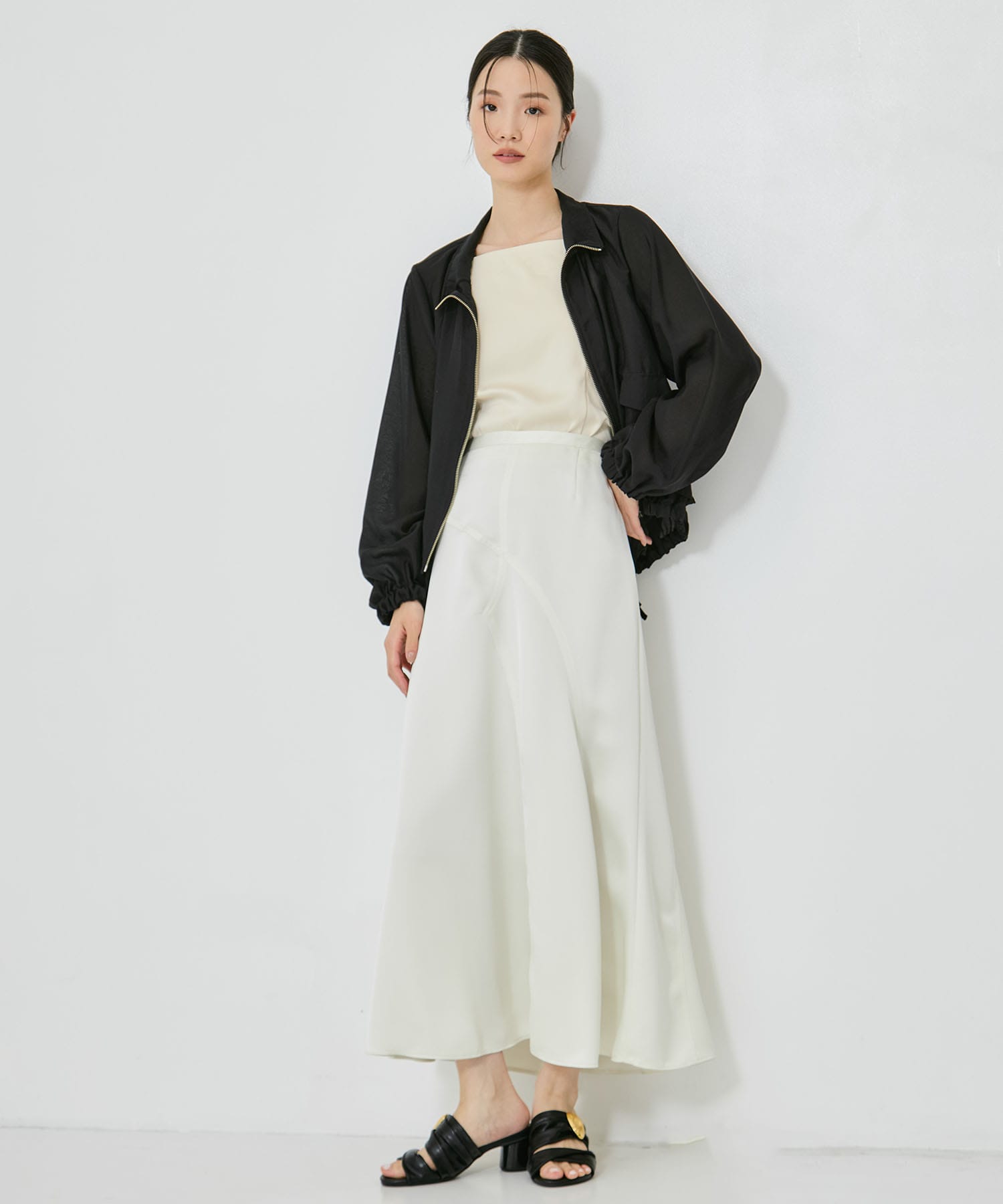 Stretch Satin Skirt STUDIOUS