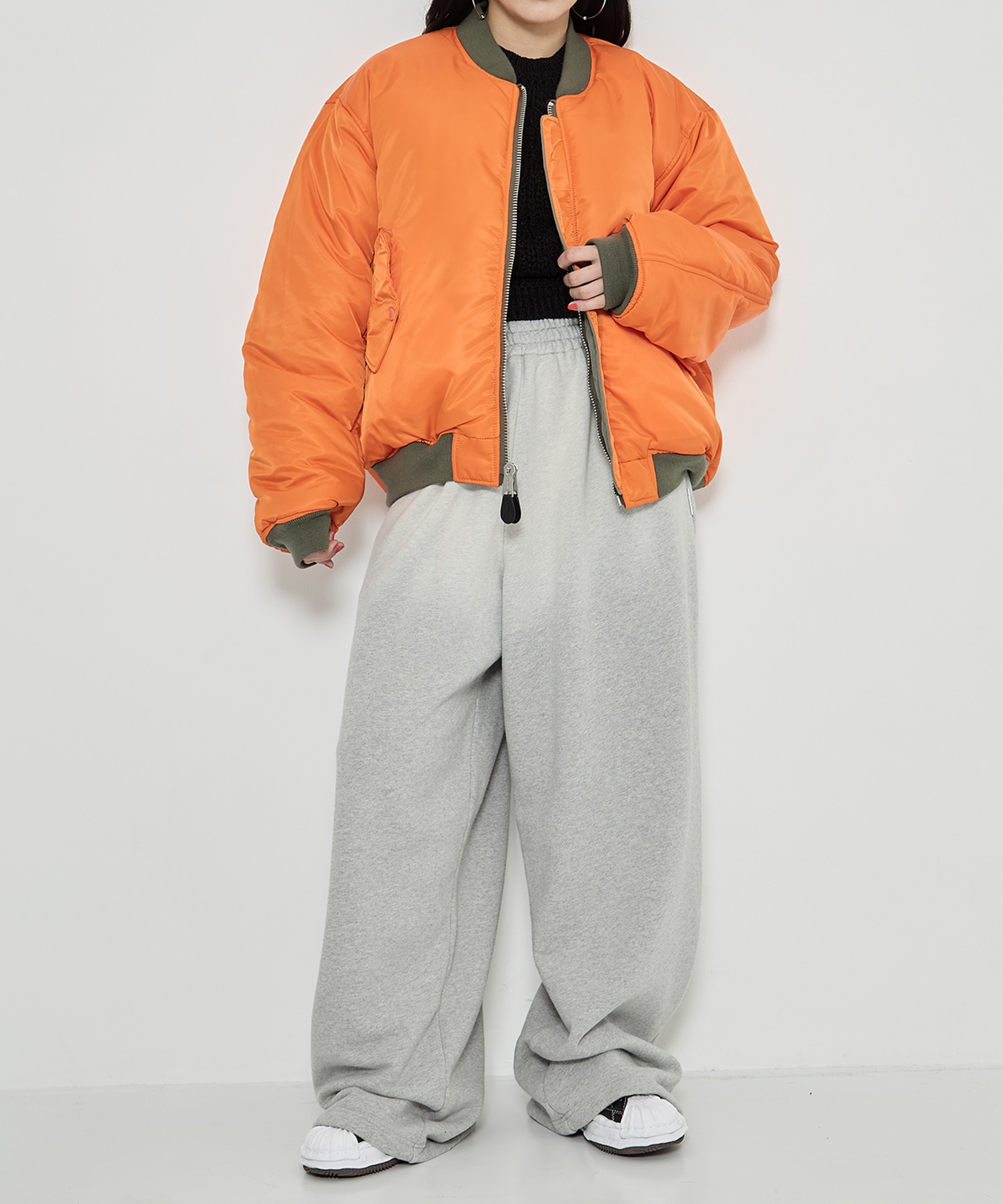 x F.M.C.D / Varsity Cotton Bomber Jacket BASICKS