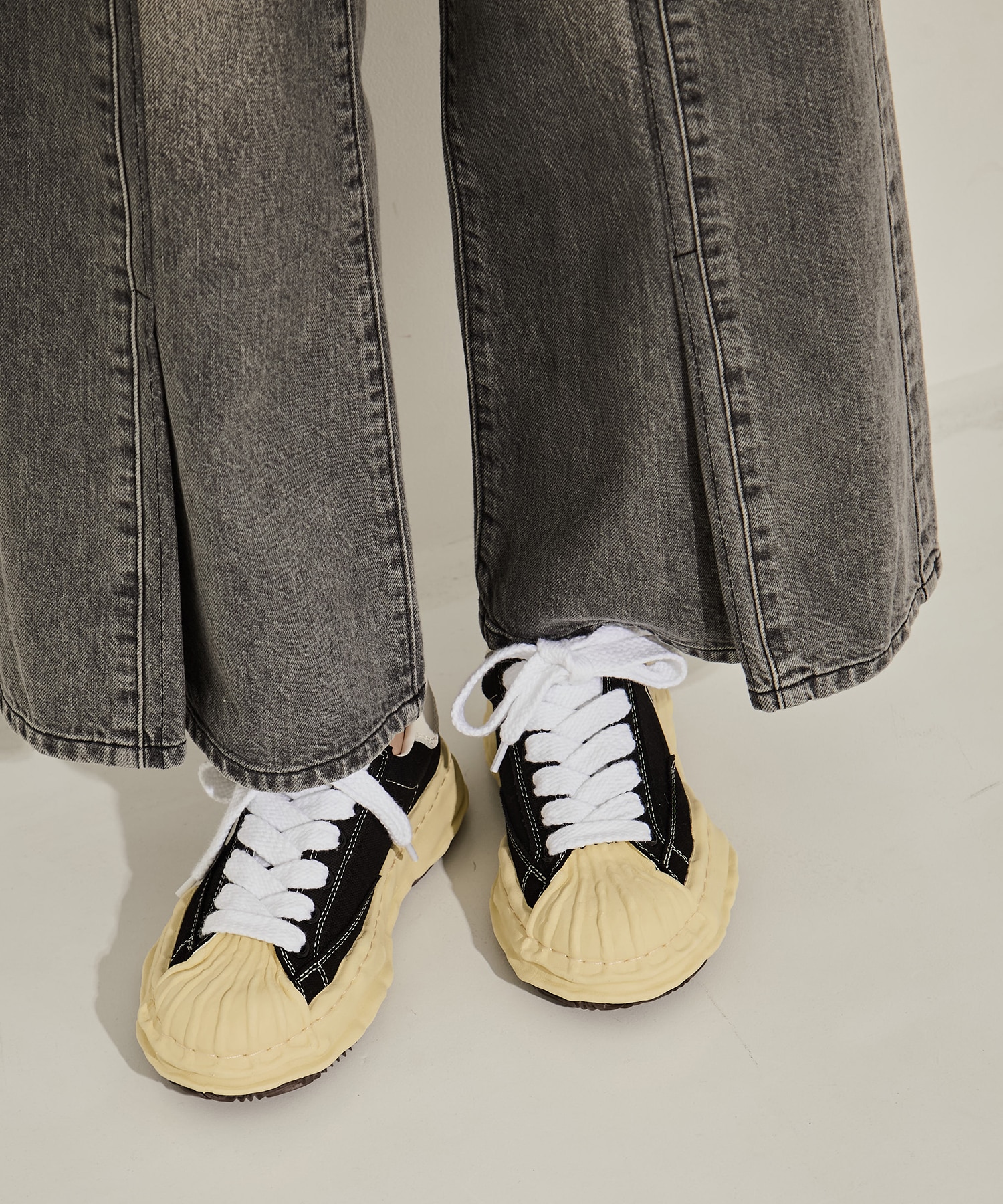 - BLAKEY low -original vintage color sole leather Low- Maison MIHARA YASUHIRO
