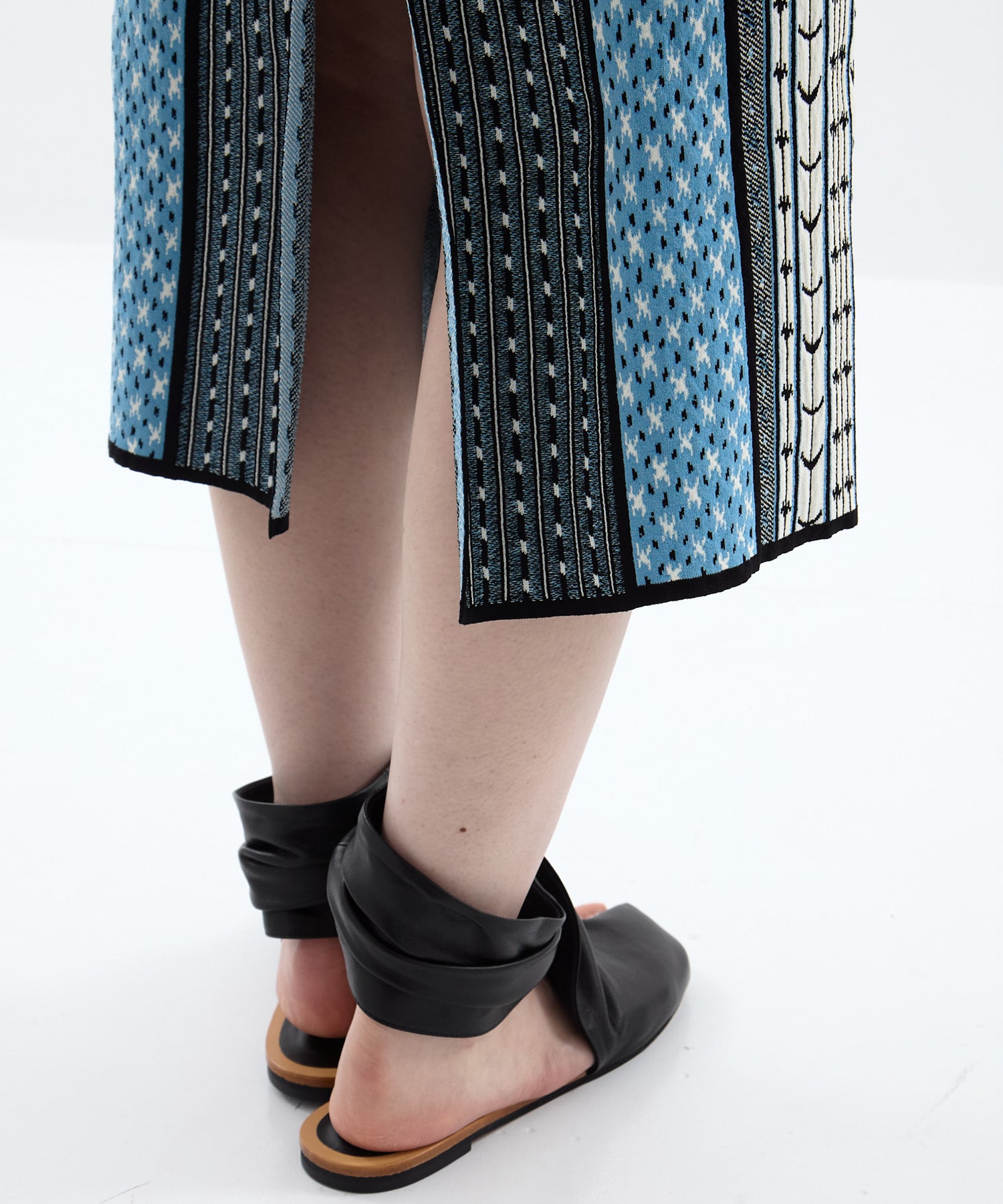Sheep Leather Tabi Sandals Mame Kurogouchi