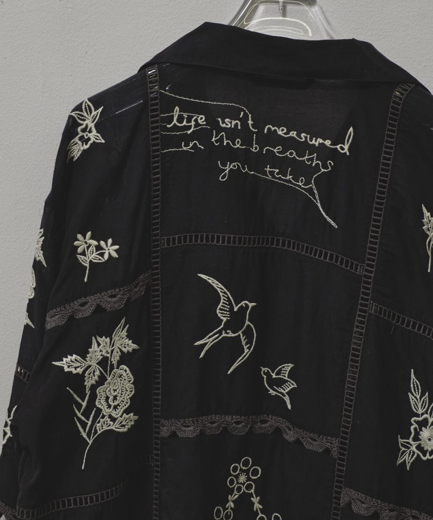 Embroidery Patchwork Shirts TODAYFUL