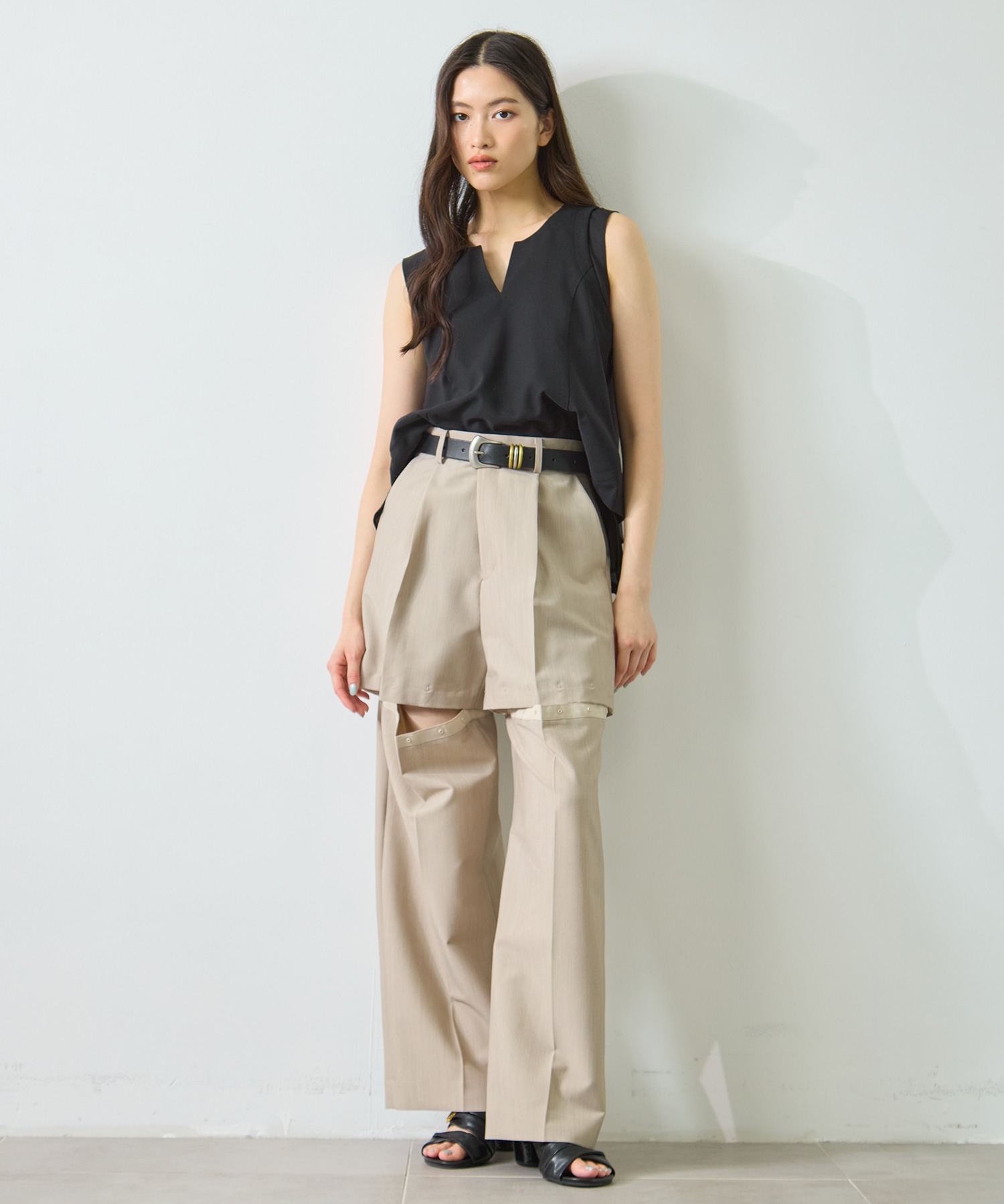 Sheer Layered Blouse STUDIOUS