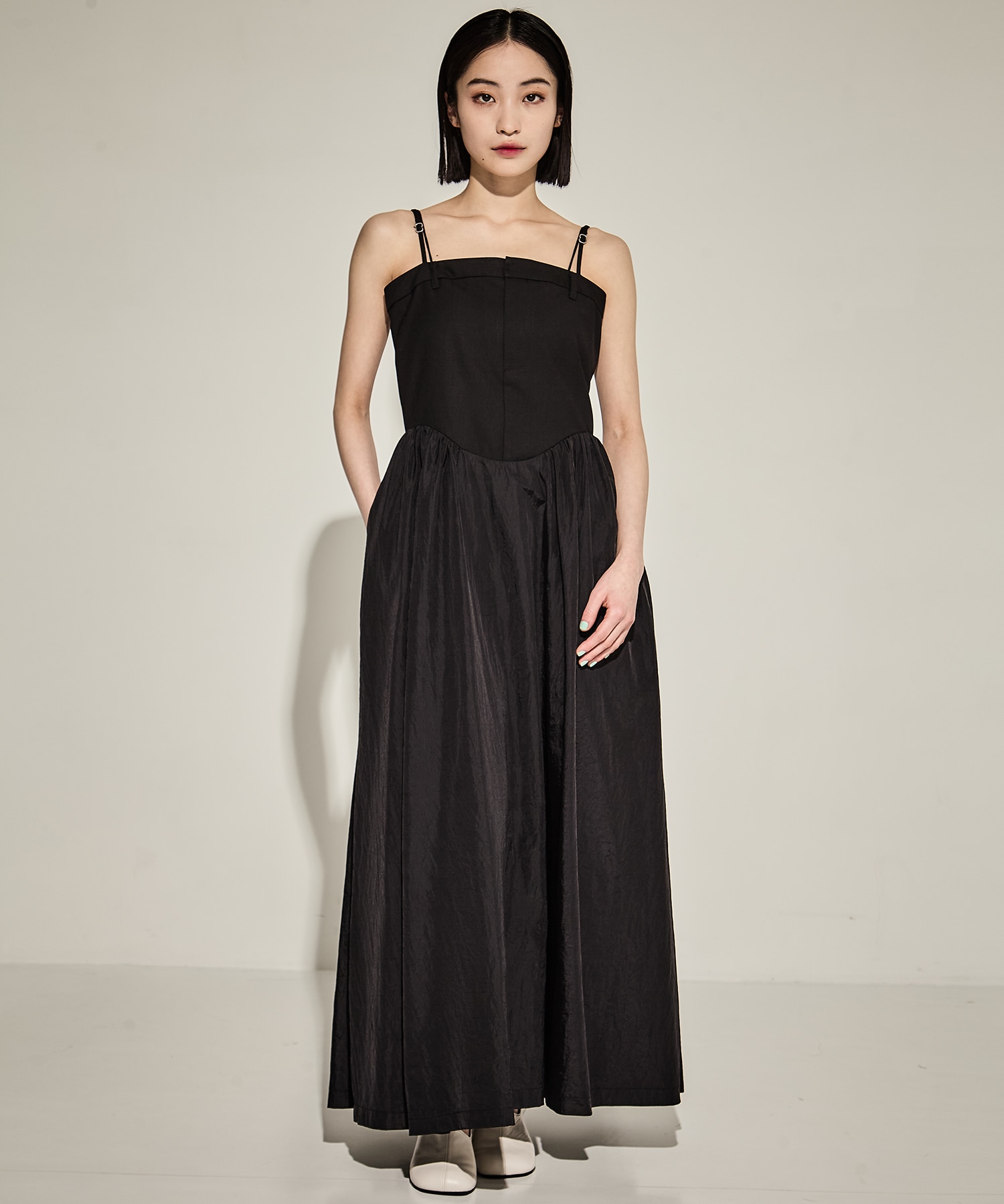 WAVE VEST WITH FLARE DRESS AMERI