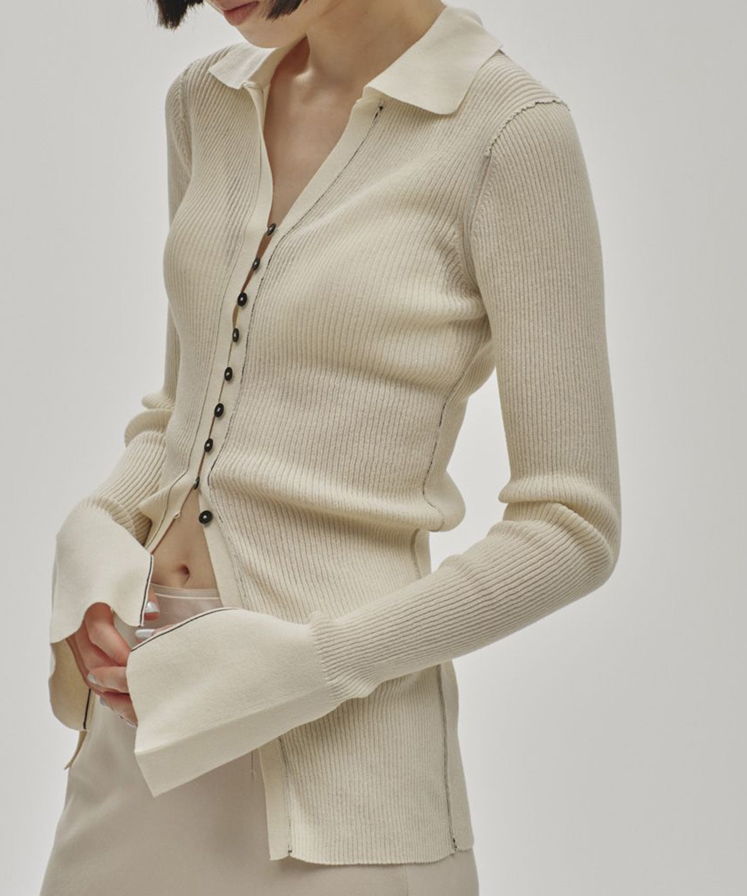 Sheer Sskipper Knit TODAYFUL