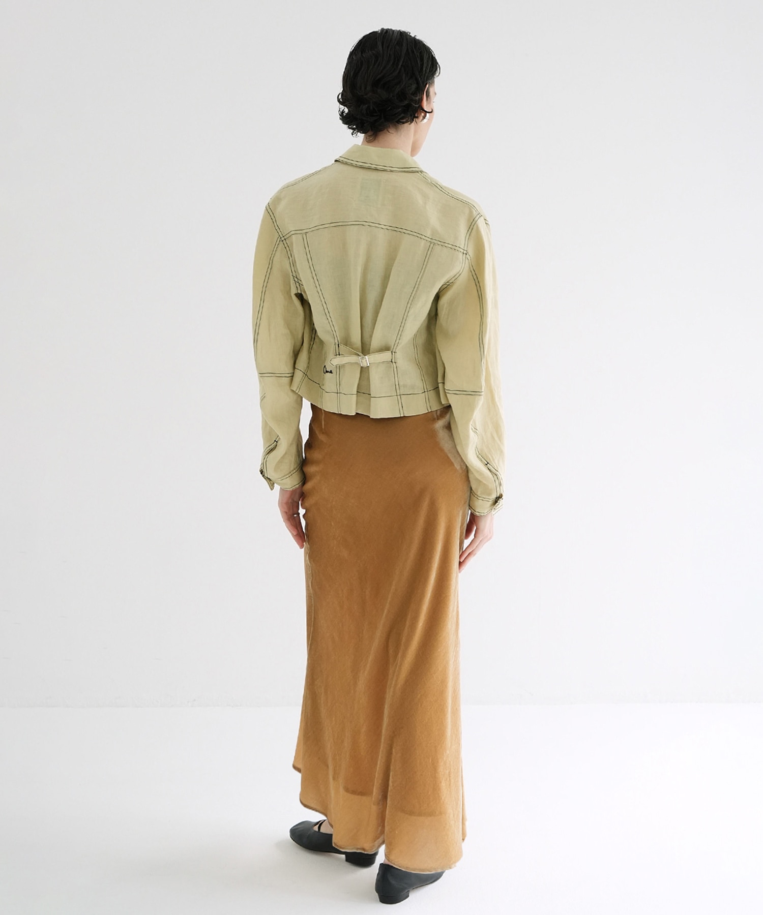 LINEN SHIRT JACKET CLANE