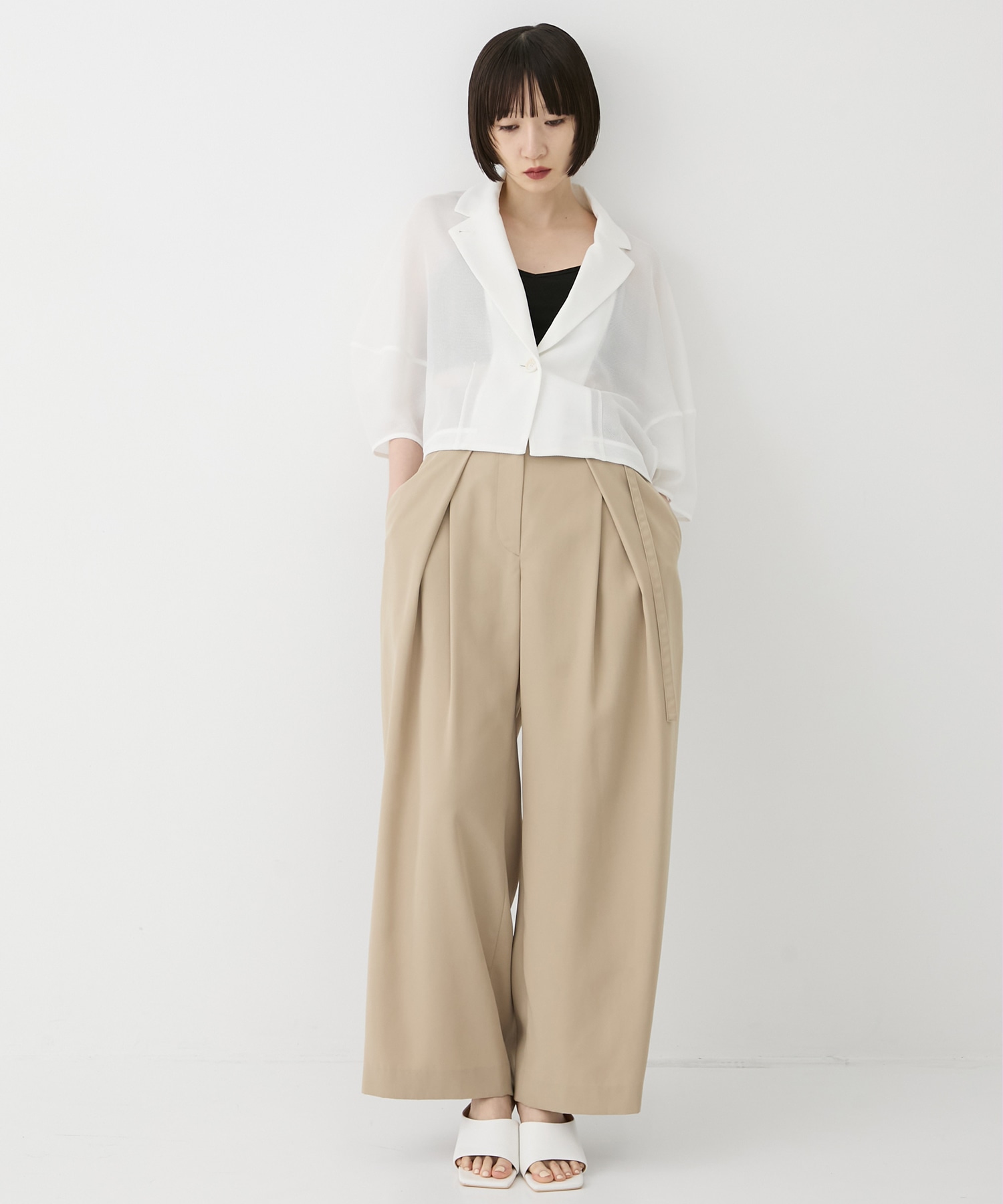別注MESH LANTERN JACKET CLANE