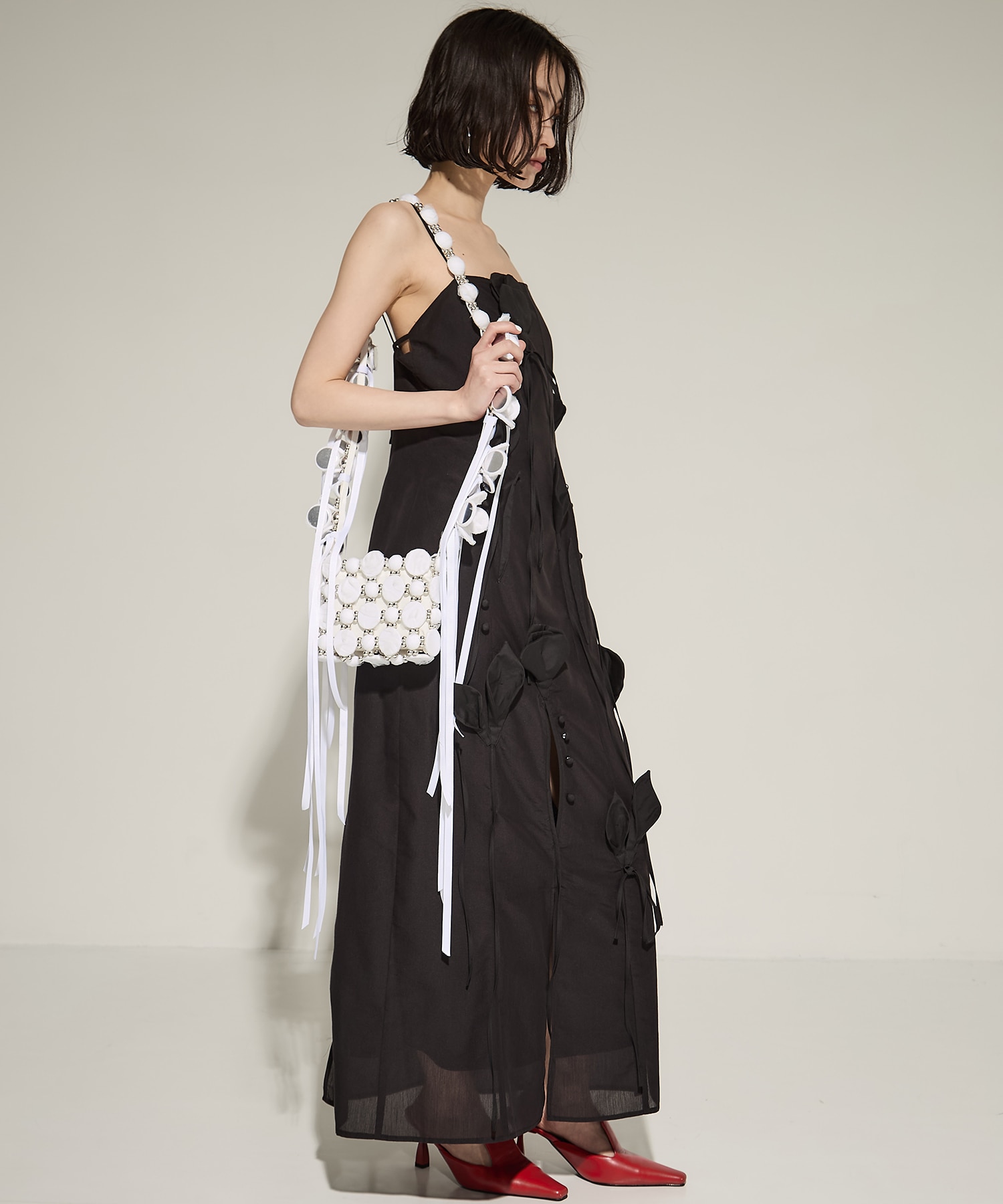 RAMM FLOWER SHOULDER BAG RIV NOBUHIKO