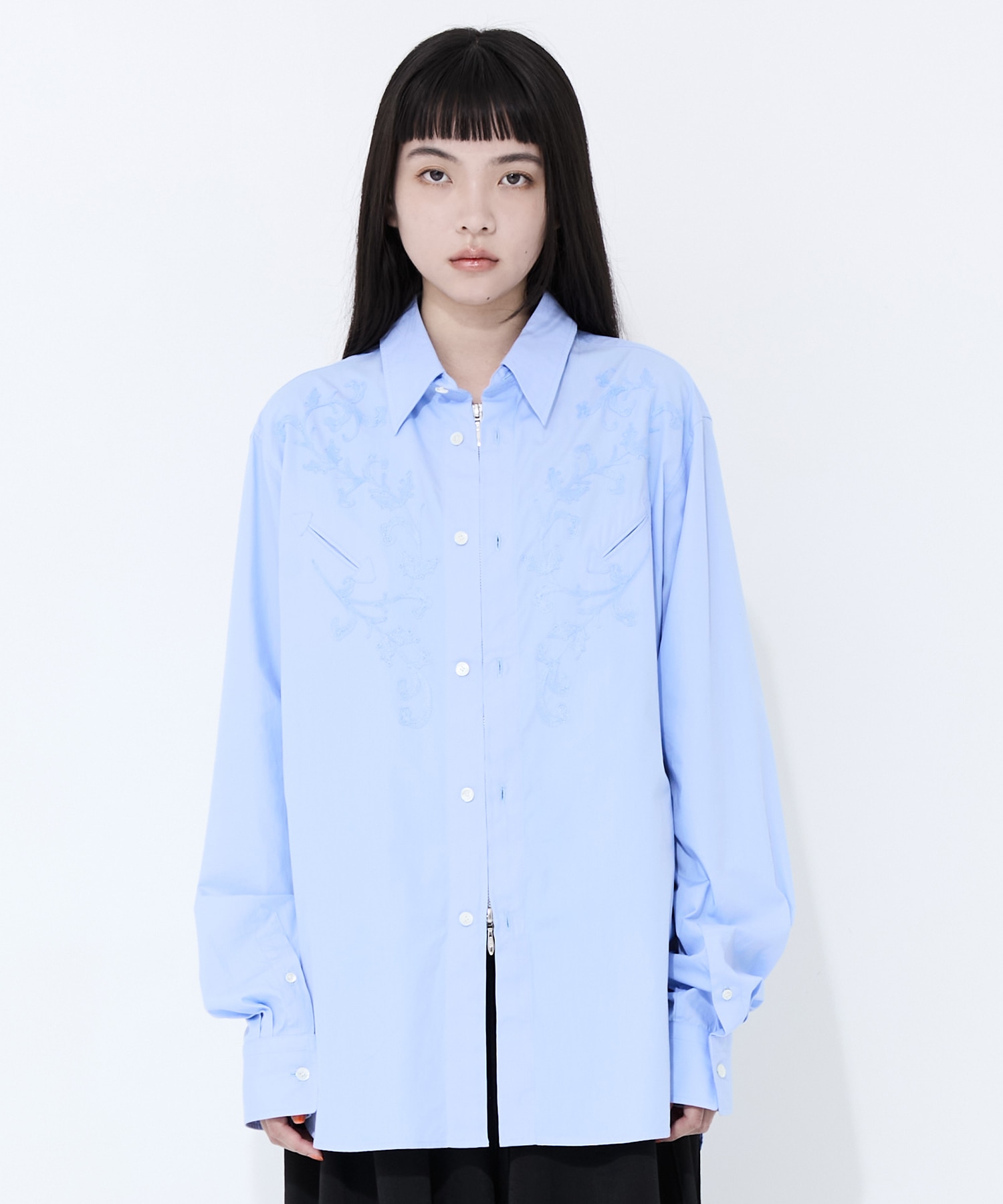 RODEO ZIPUP DRESS SHIRT MASU