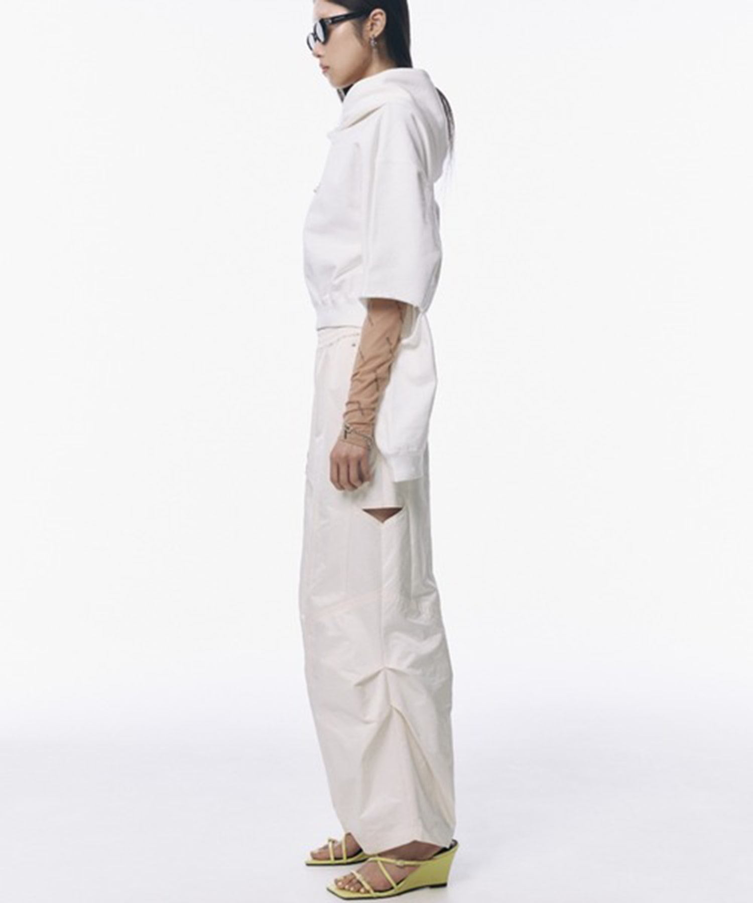 SLIT SHORT HOODIE JOSEMOON