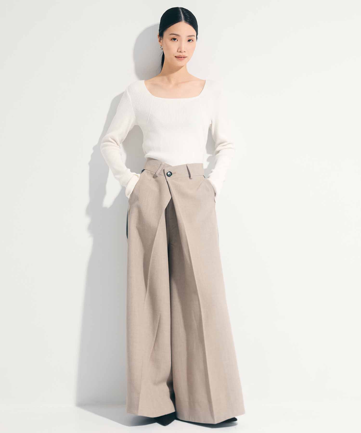 SQUARE RIB KNIT STUDIOUS