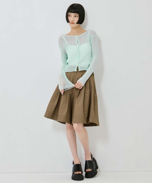 SHEER RANDOM LIB KNIT STUDIOUS
