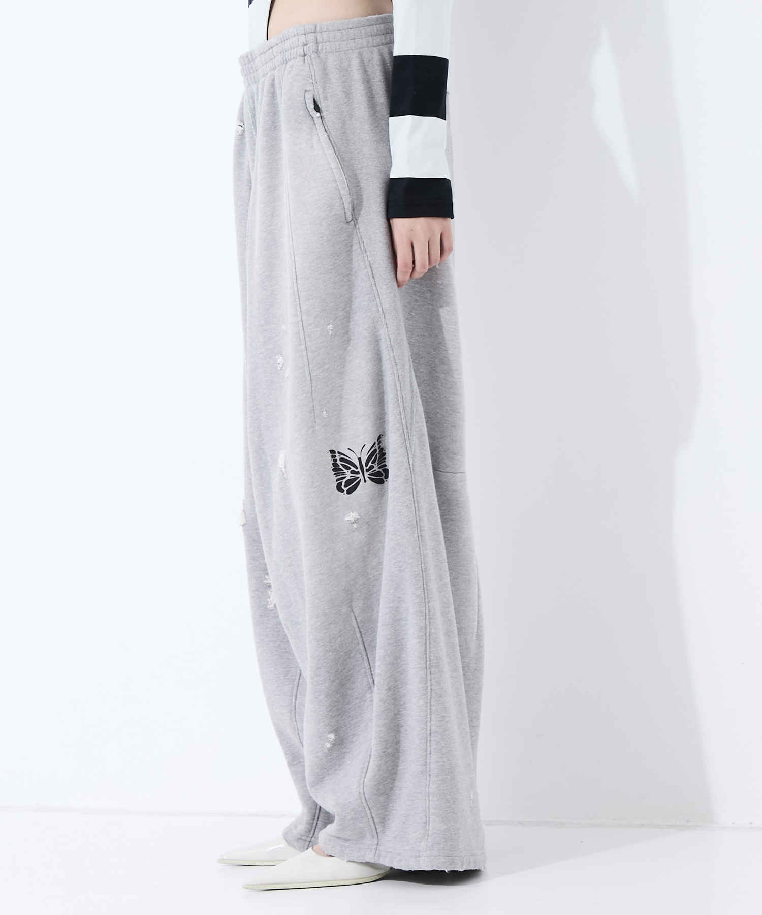 Deconstructed H.D. Sweat Pant - Cotton French Terry Needles