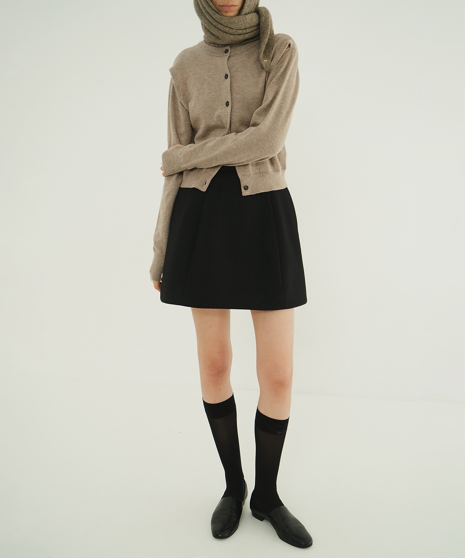 CONSTRUCTIVE MINI SKIRT CLANE