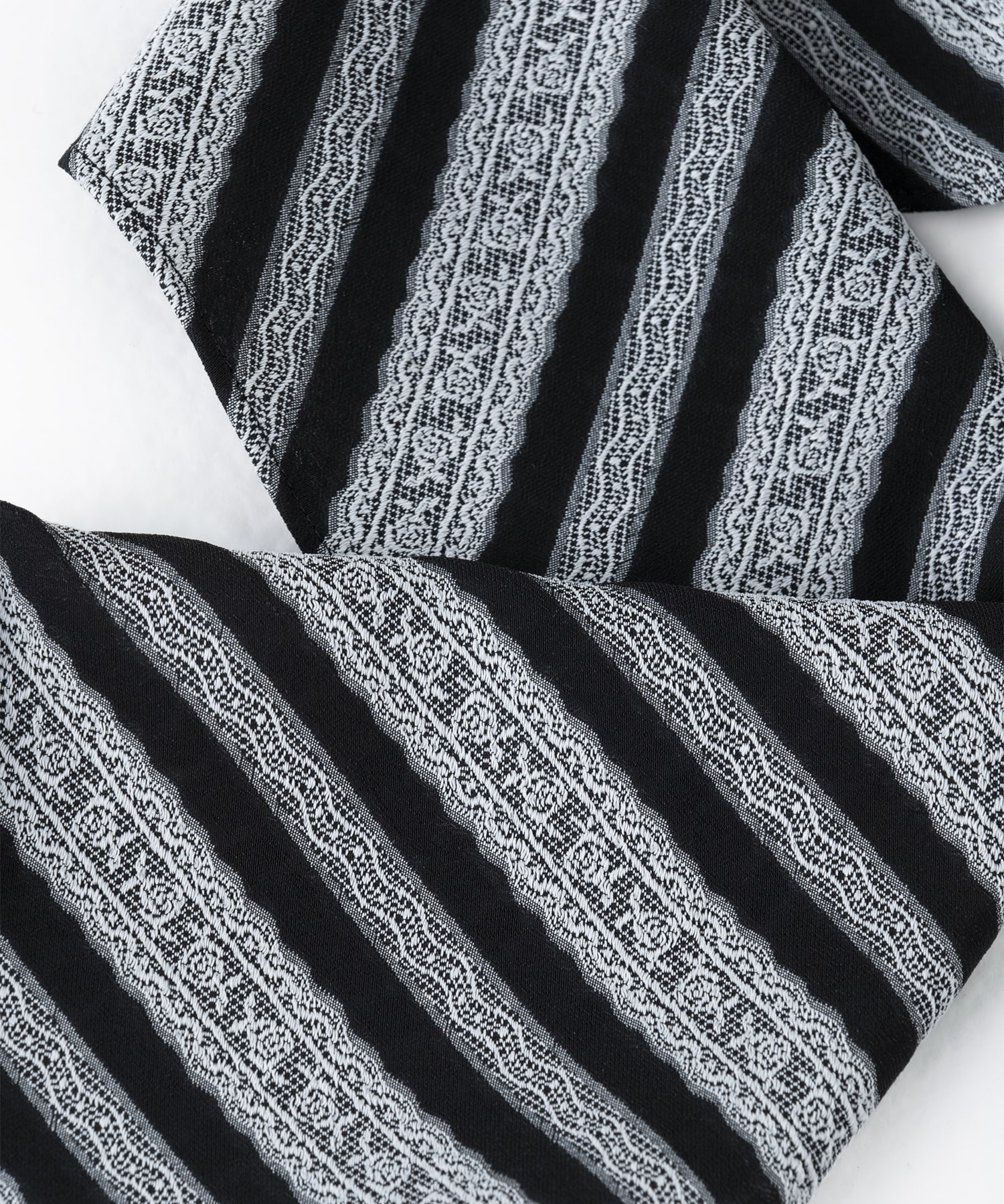 Hats with Lace jaquard stripe scarves FETICO